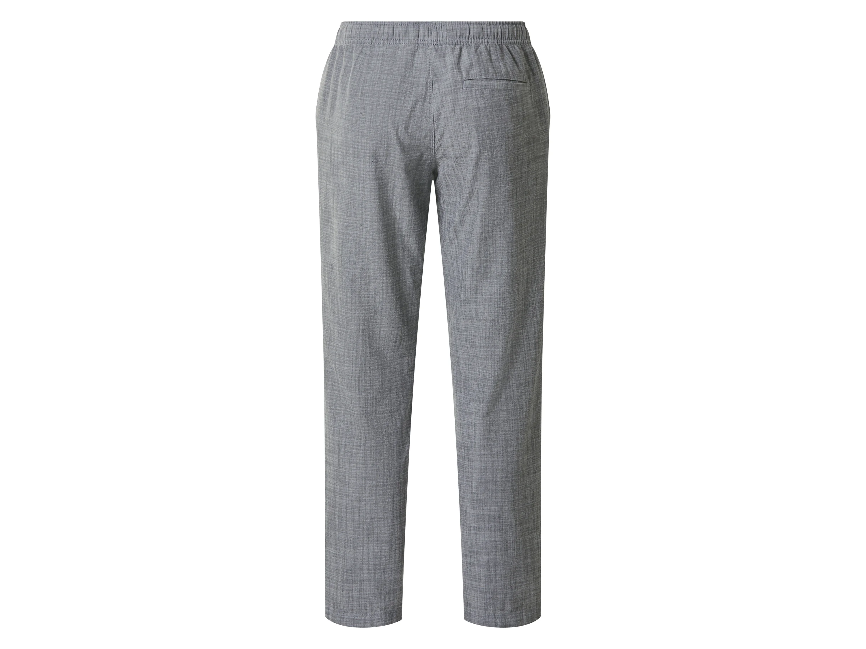ESMARA MEN Herren Hose, Straight Fit (Grau, L (52/54)) – Bild 2 von 3