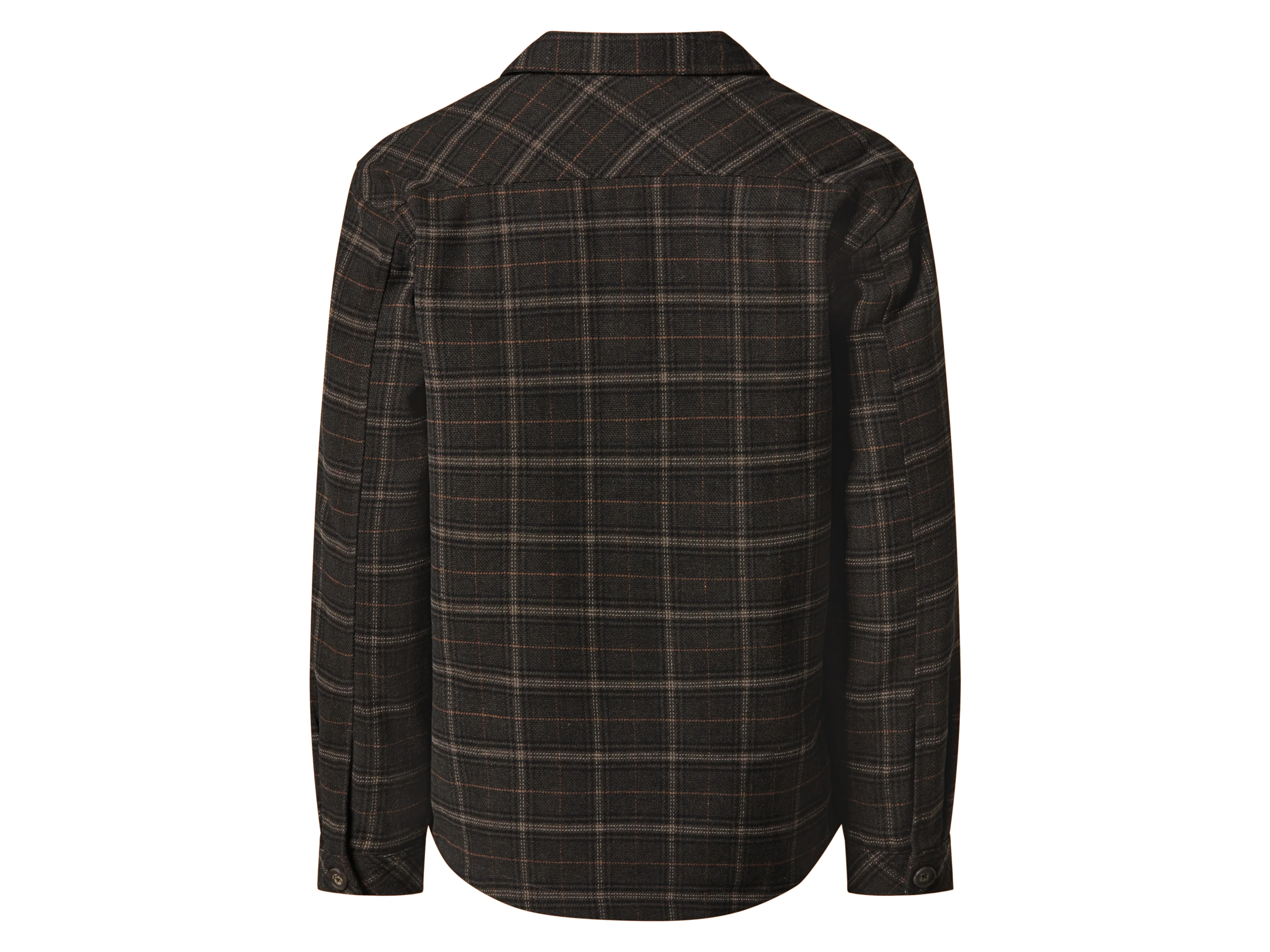 ESMARA MEN Herren Jacke, weiche Wolloptik (Braun, M (48/50)) – Bild 3 von 4