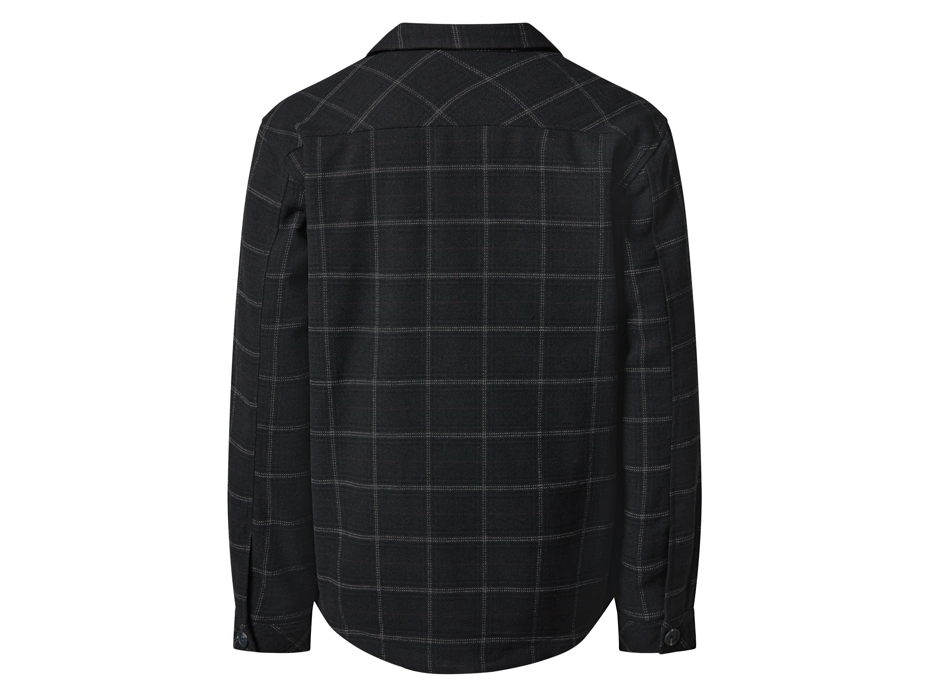 ESMARA MEN Herren Jacke, weiche Wolloptik (Dunkelblau, L (52/54)) – Bild 3 von 4