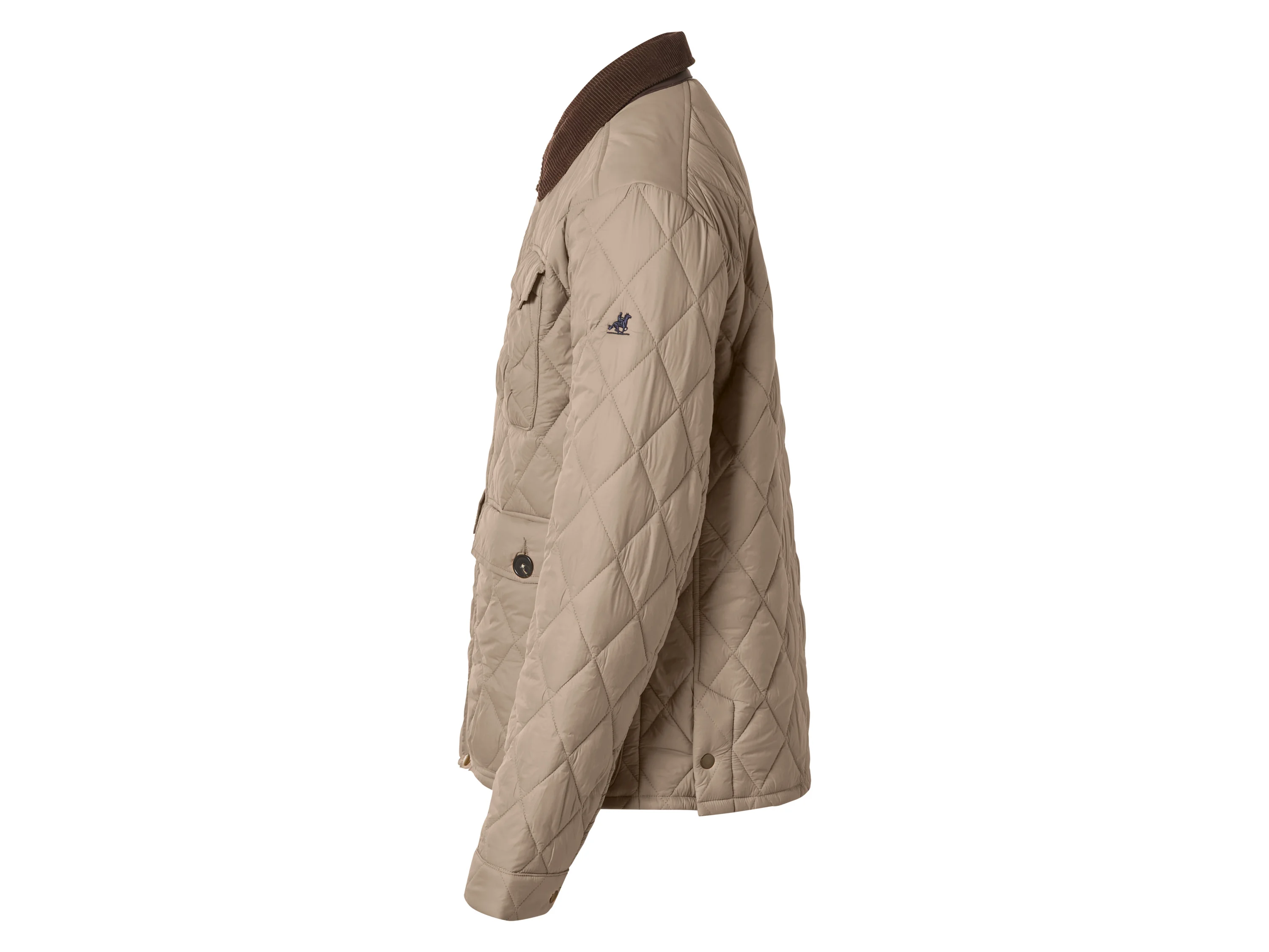 ESMARA MEN Herren Jacke gesteppt (Beige, L (52/54)) – Bild 4 von 4