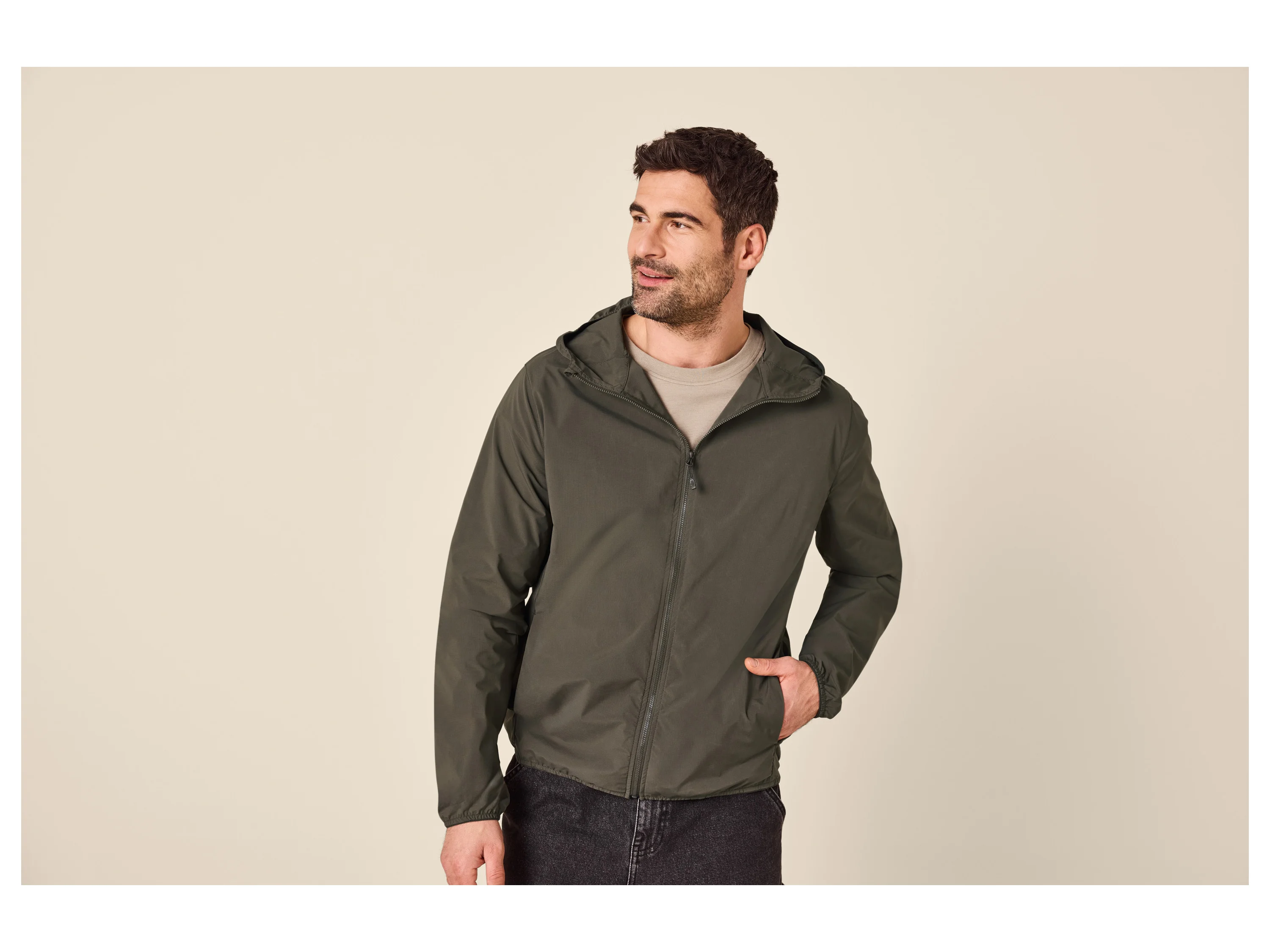 ESMARA MEN Herren Jacke (Grün, S (44/46)) – Bild 2 von 3