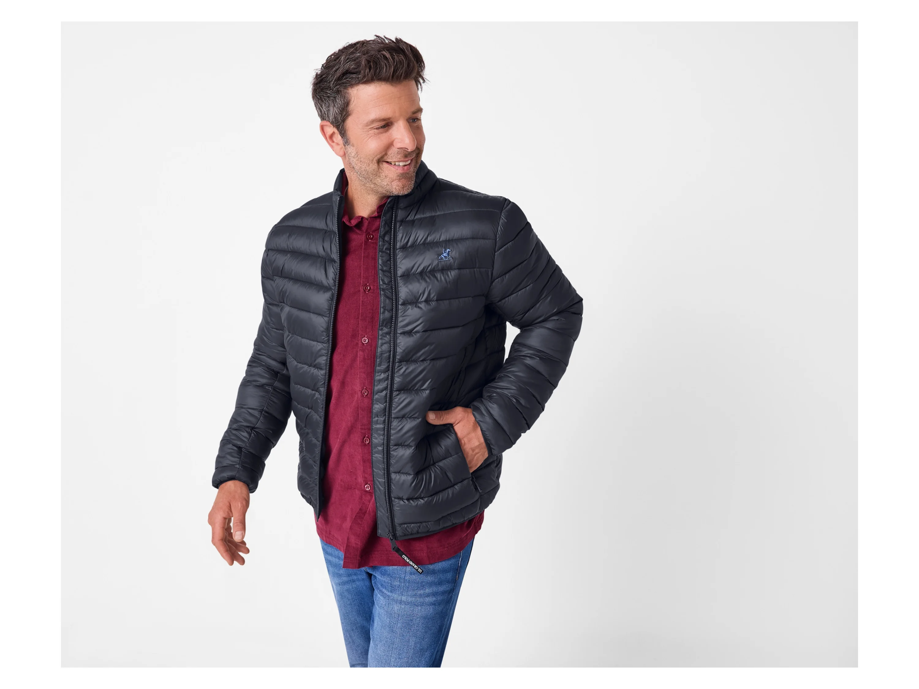 ESMARA MEN Herren Jacke Lightweight (Navy, S (44/46)) – Bild 2 von 4