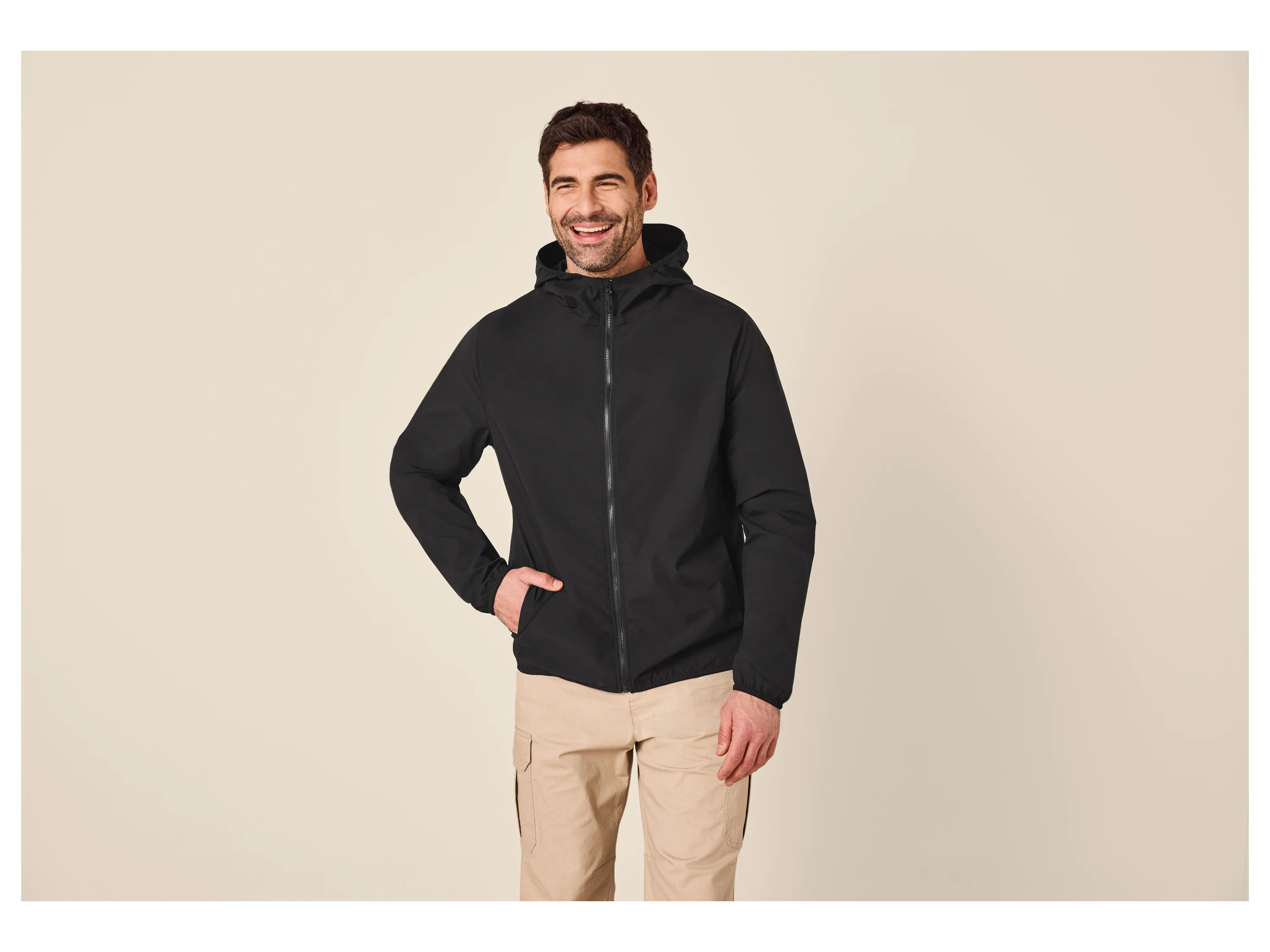 ESMARA MEN Herren Jacke (Schwarz, XL (56/58)) – Bild 2 von 3