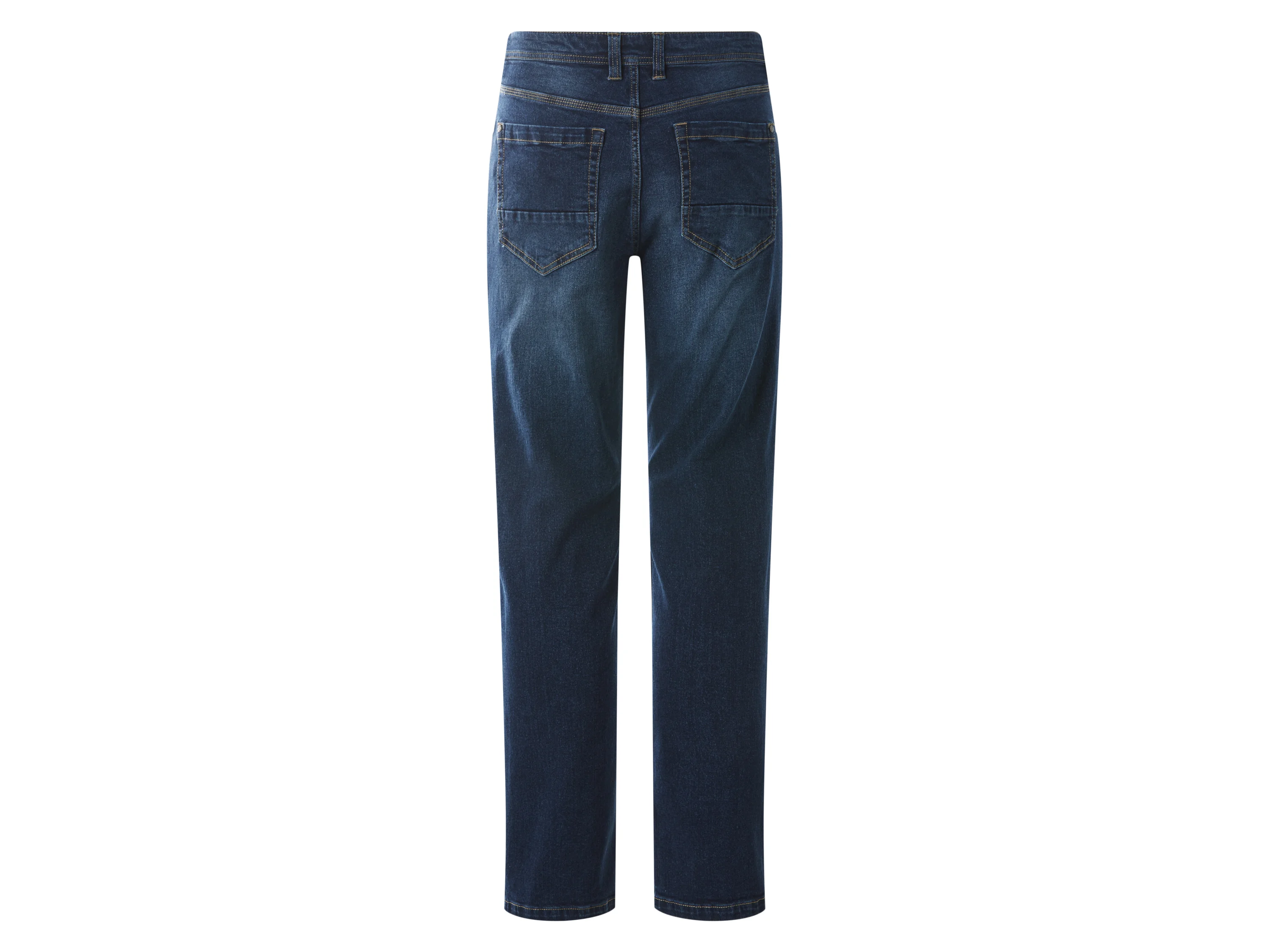 ESMARA MEN Herren Jeans, Straight Fit, normale Leibhöhe (Dunkelblau, 56 (40/32)) – Bild 2 von 3