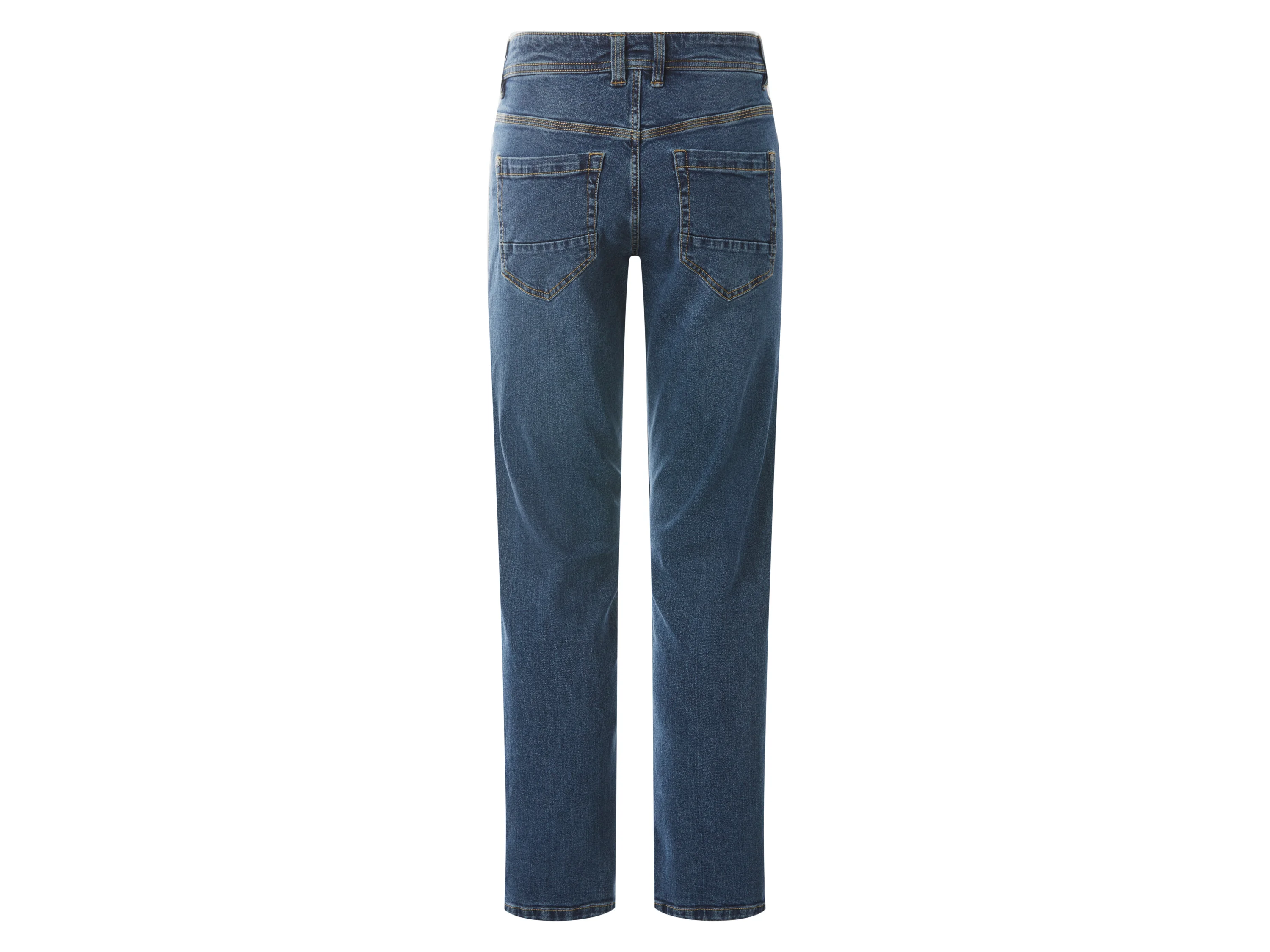 ESMARA MEN Herren Jeans, Straight Fit, normale Leibhöhe (Blau, 56 (40/32)) – Bild 2 von 3