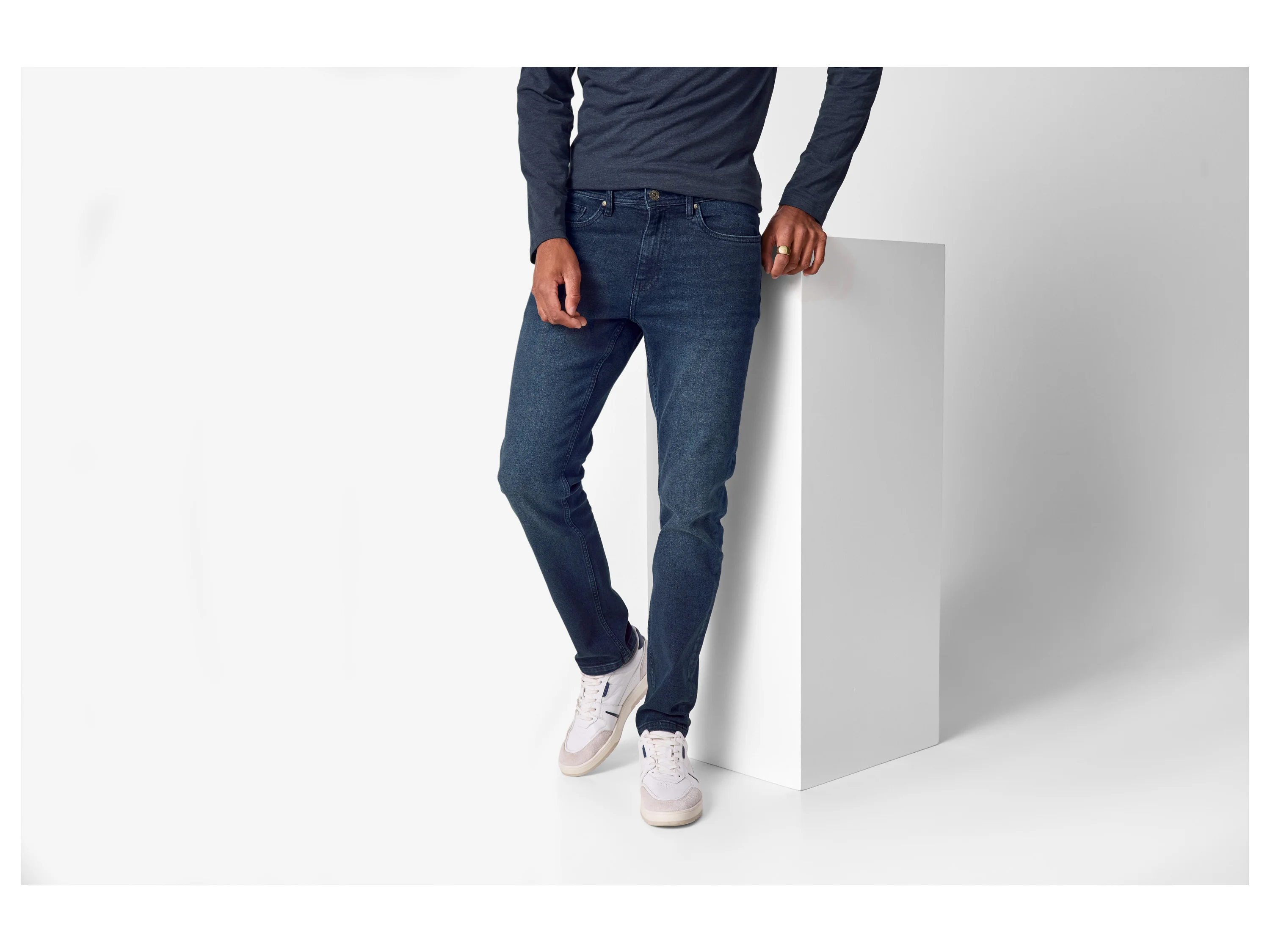 ESMARA MEN Herren Jeans Slim fit (Blau, 48 (32/32)) – Bild 2 von 4