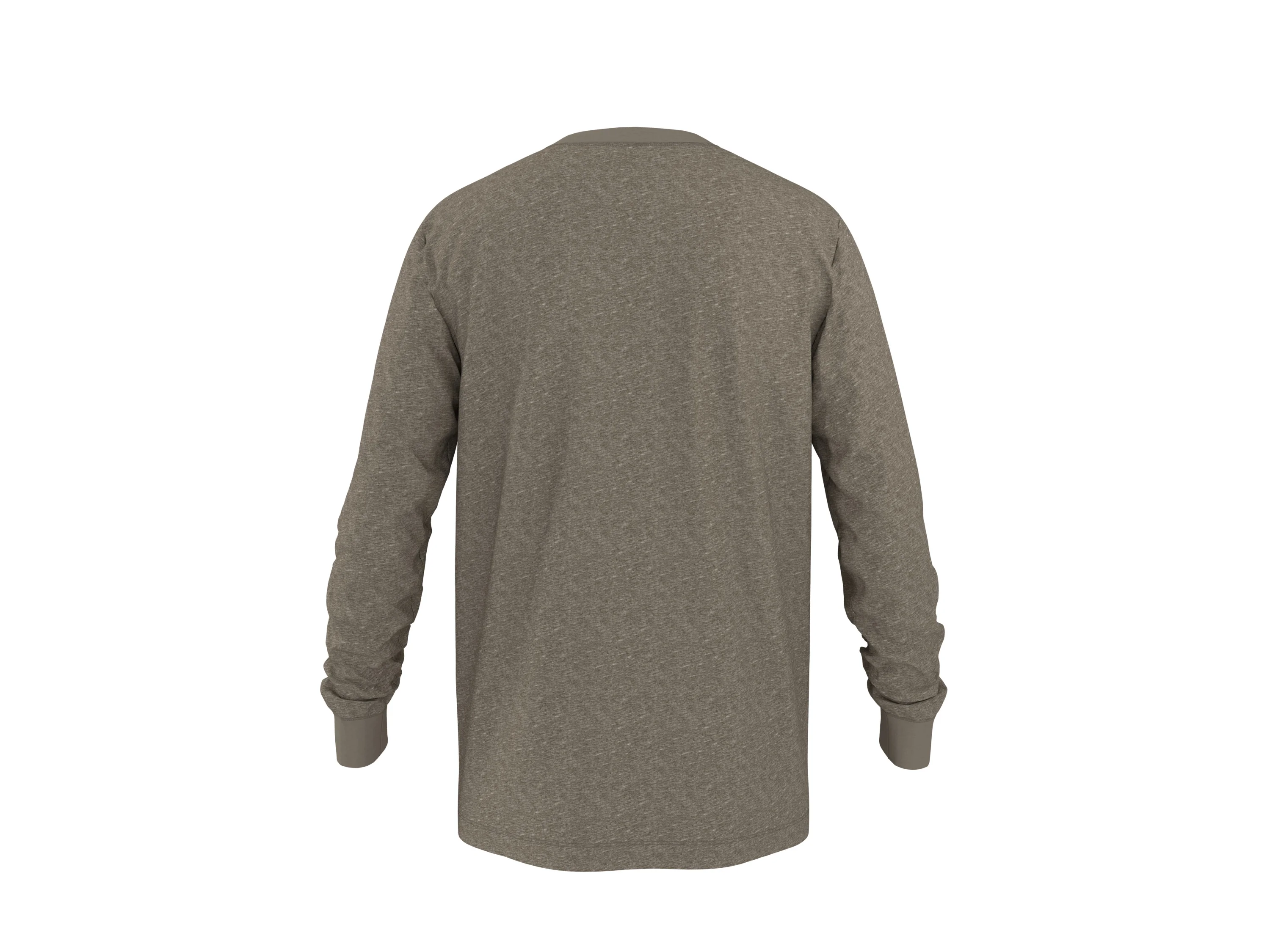 ESMARA MEN Herren Langarmshirt (Beige, XL (56/58)) – Bild 3 von 4