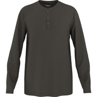 ESMARA MEN Herren Langarmshirt (Braun, S (44/46))