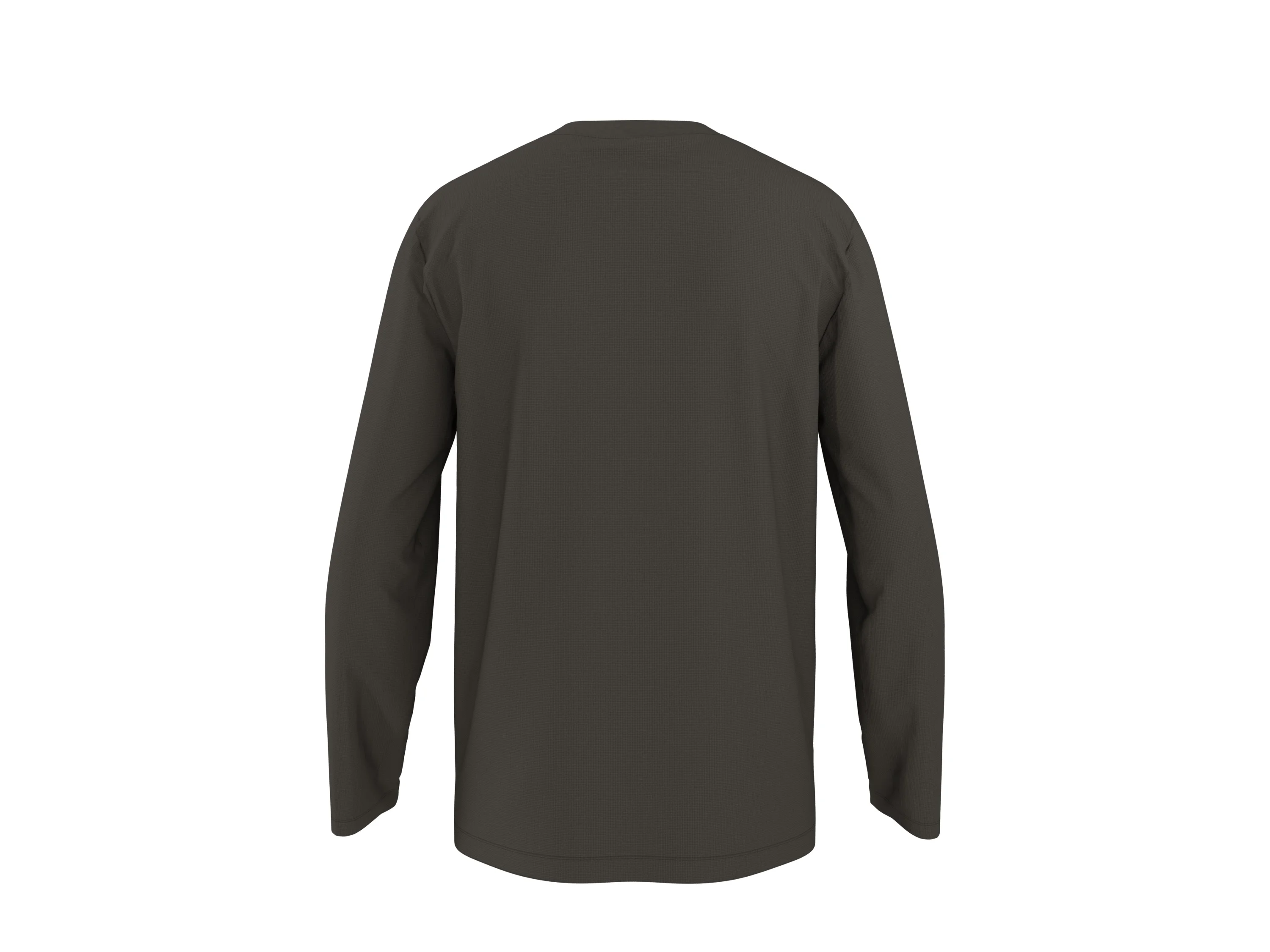 ESMARA MEN Herren Langarmshirt (Braun, S (44/46)) – Bild 3 von 3