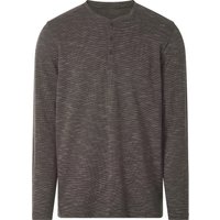 ESMARA MEN Herren Langarmshirt (Braun, S (44/46))
