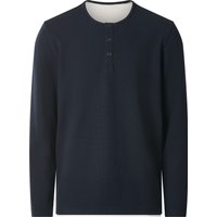 ESMARA MEN Herren Langarmshirt (Navy, XXL (60/62))