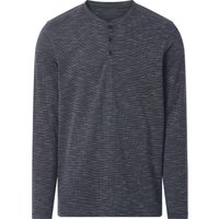 ESMARA MEN Herren Langarmshirt (Navy, XL (56/58))