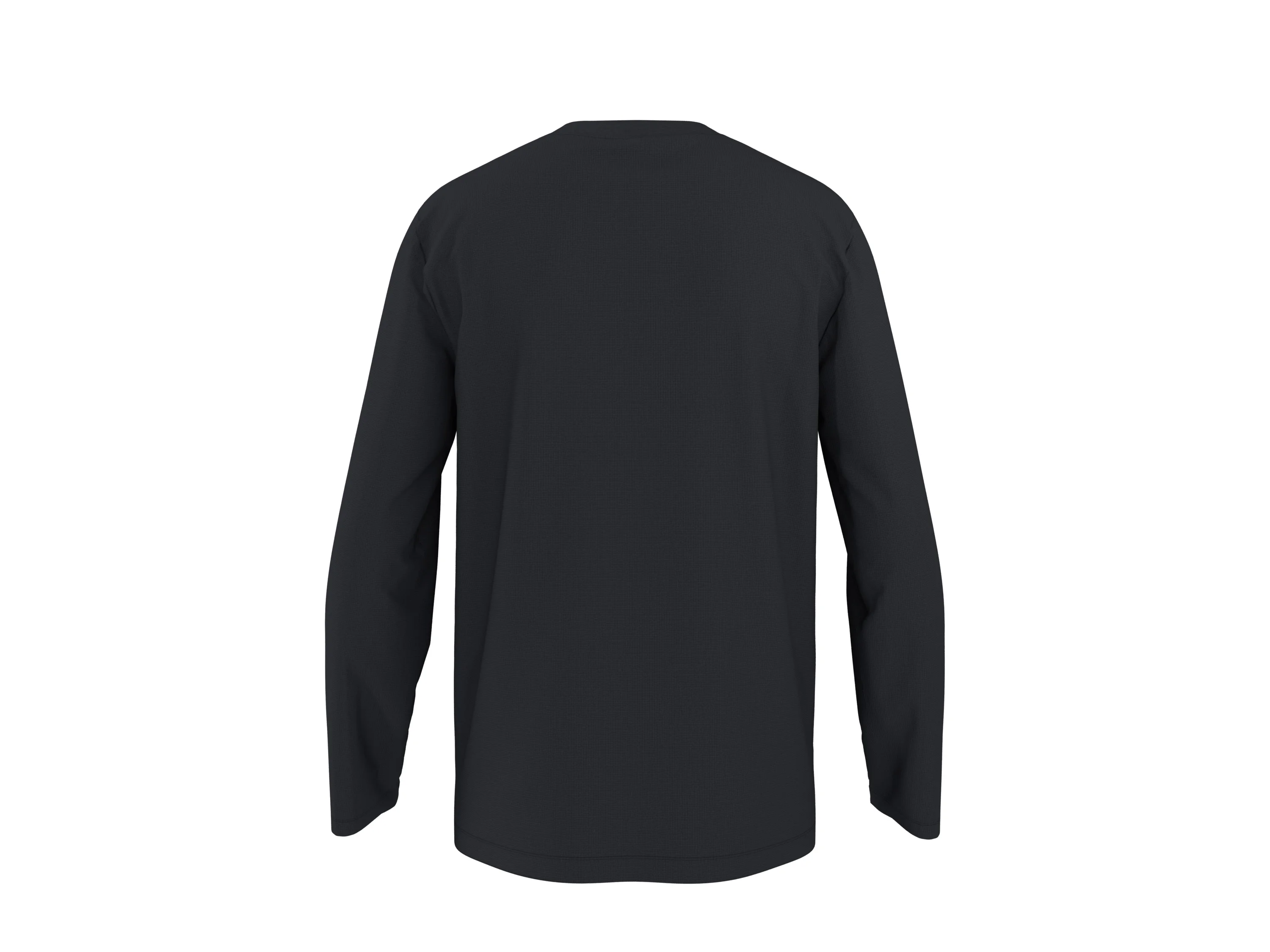 ESMARA MEN Herren Langarmshirt (Schwarz, M (48/50)) – Bild 3 von 3