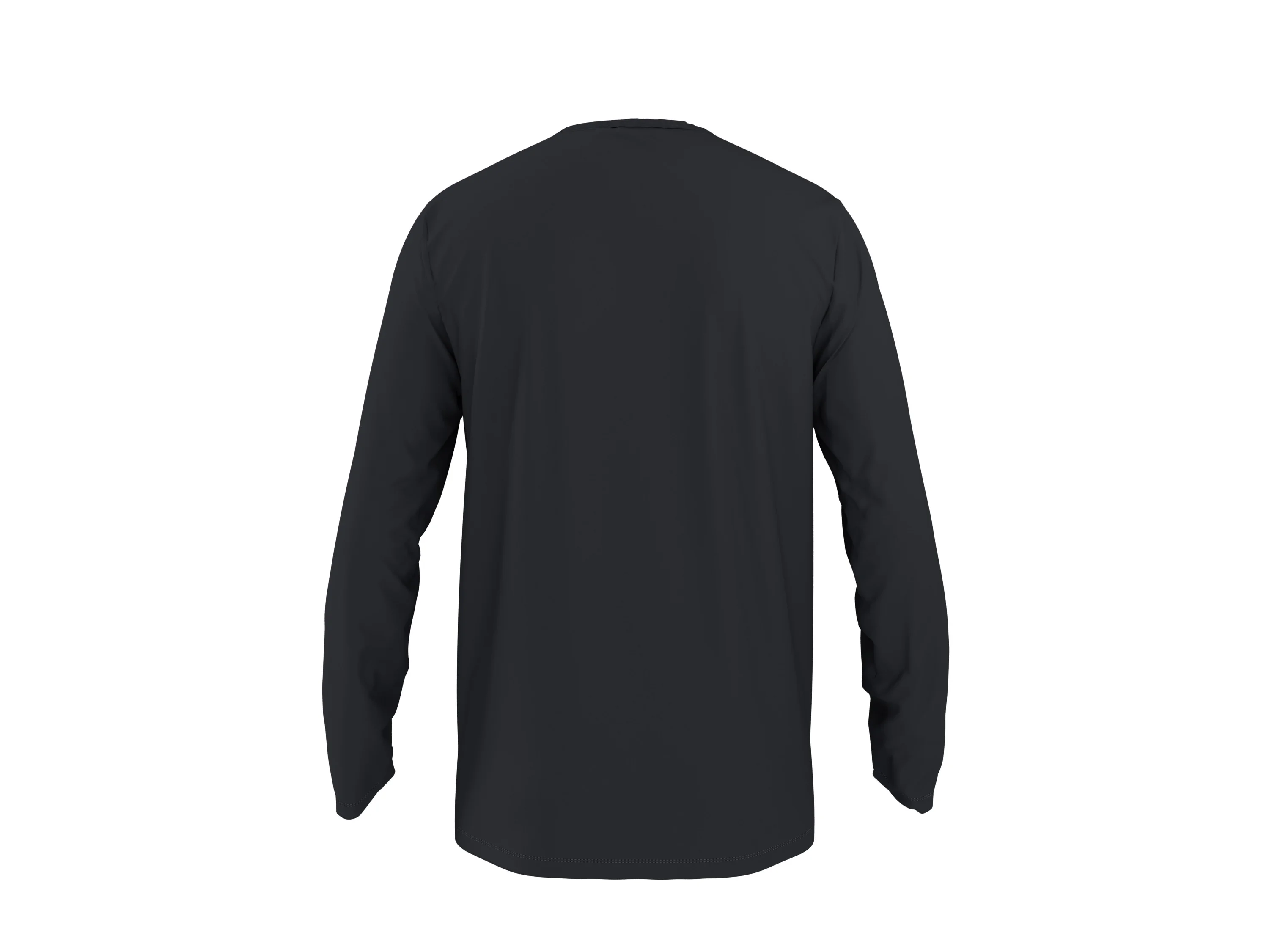 ESMARA MEN Herren Langarmshirts, 2 Stück (grau/schwarz, L(52/54)) – Bild 4 von 4