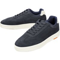ESMARA MEN Herren Leder- Sneaker (Navy, 42)
