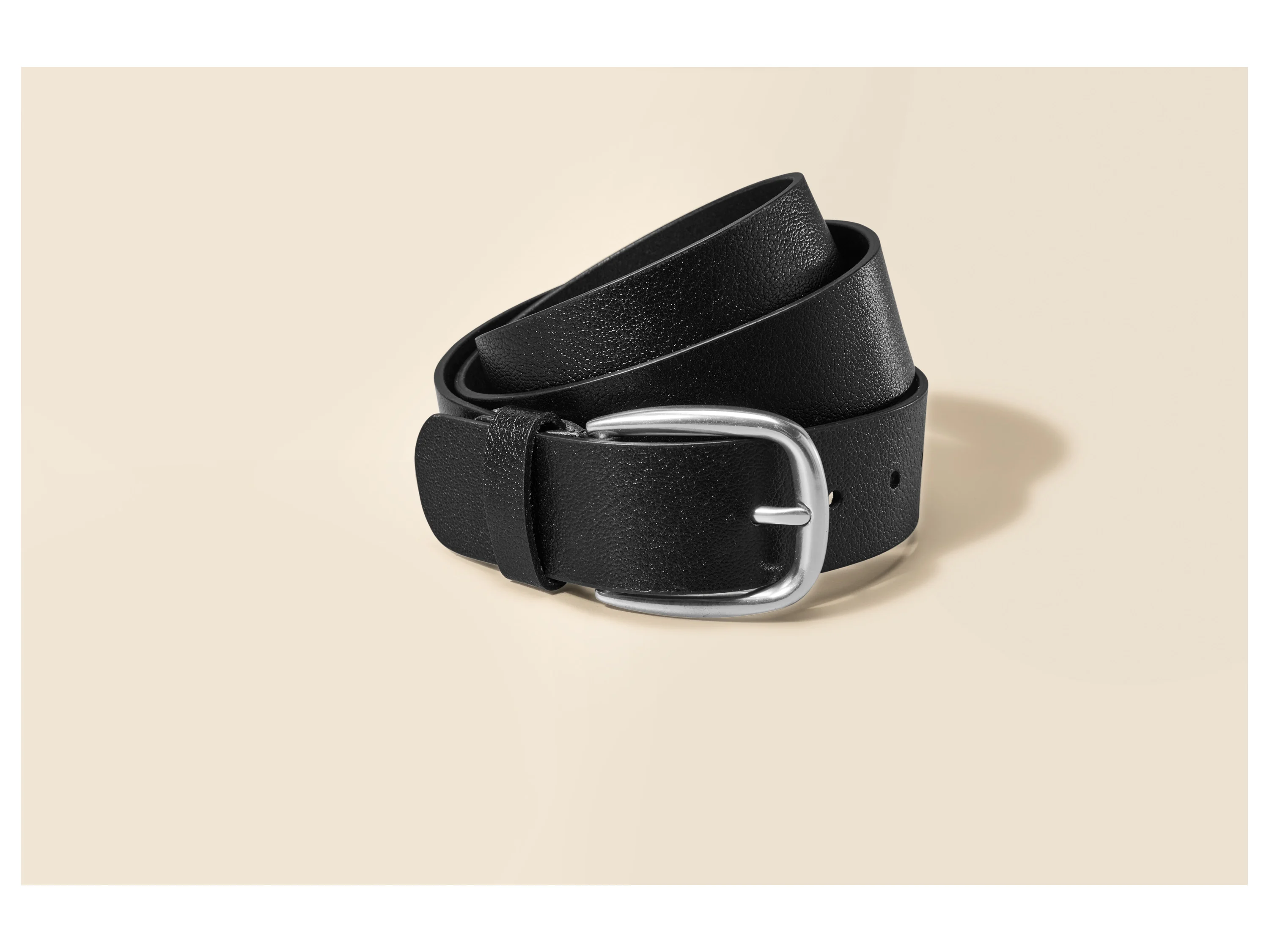 ESMARA MEN Herren Ledergürtel (Schwarz, 105) – Bild 3 von 4