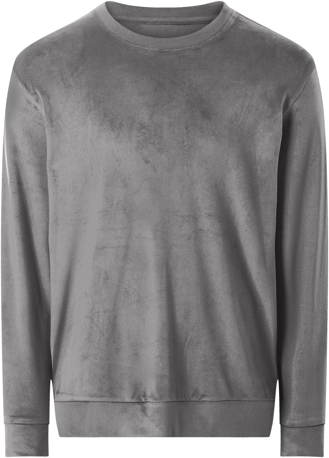 ESMARA MEN Herren Nicki-Pyjama (Grau, XXL (60/62)) – Bild 2 von 4