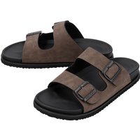 ESMARA MEN Herren Pantolette (Braun, 43)