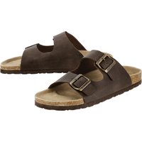 ESMARA MEN Herren Pantoletten (Braun, 43)