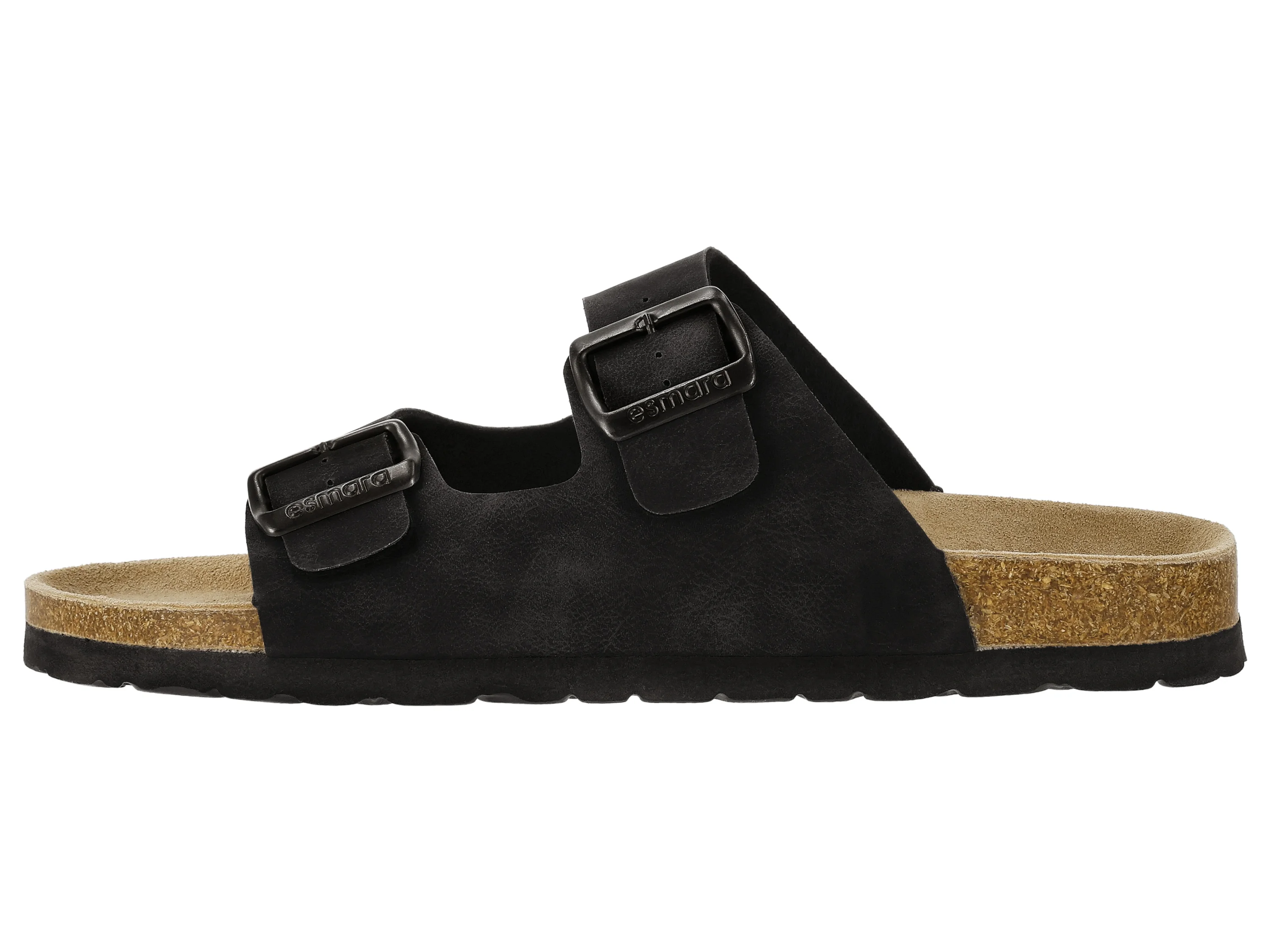 ESMARA MEN Herren Pantoletten (Schwarz, 42) – Bild 2 von 4