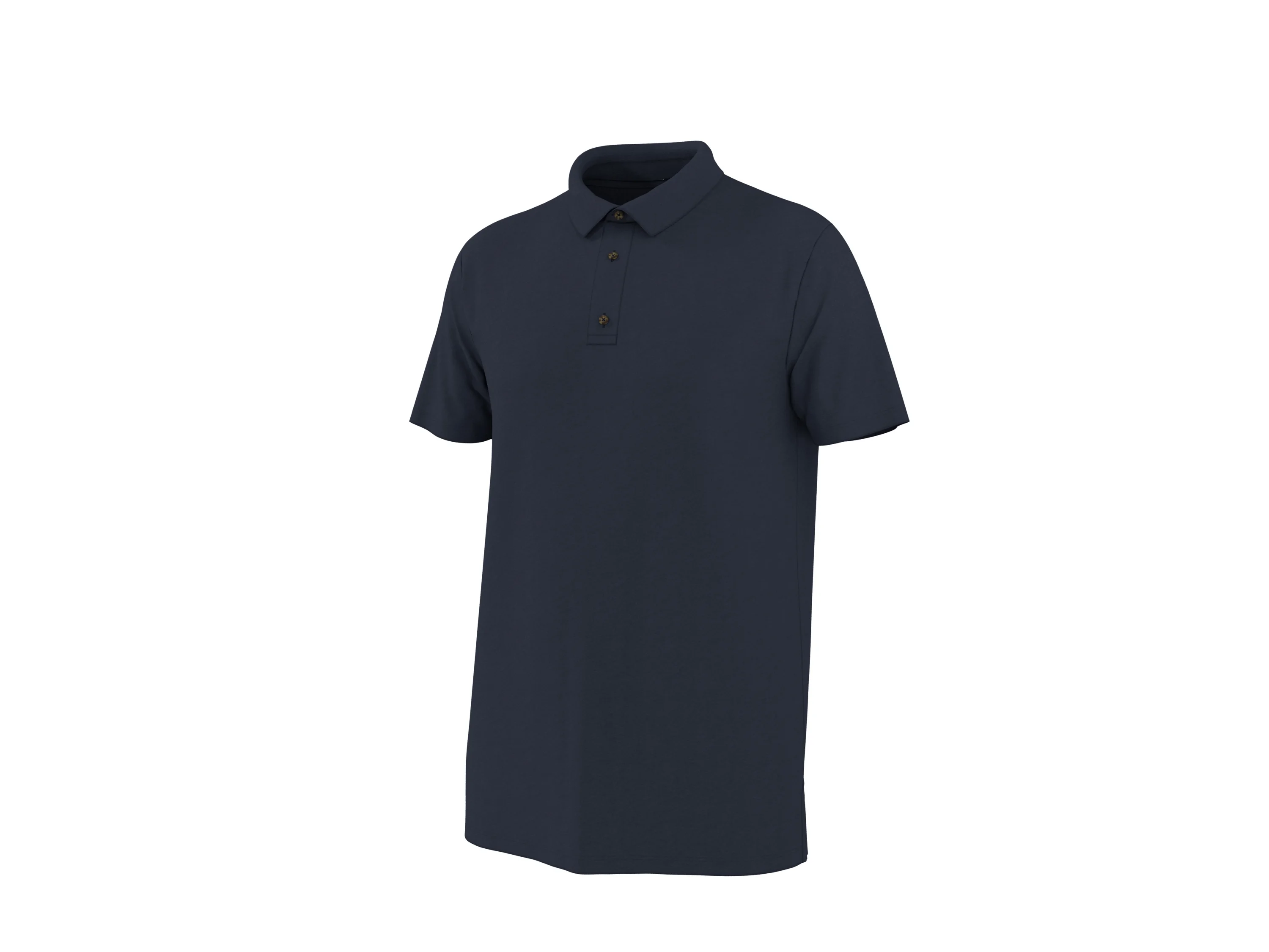 ESMARA MEN Herren Poloshirt mit Leinen (Navy, M (48/50)) – Bild 4 von 4