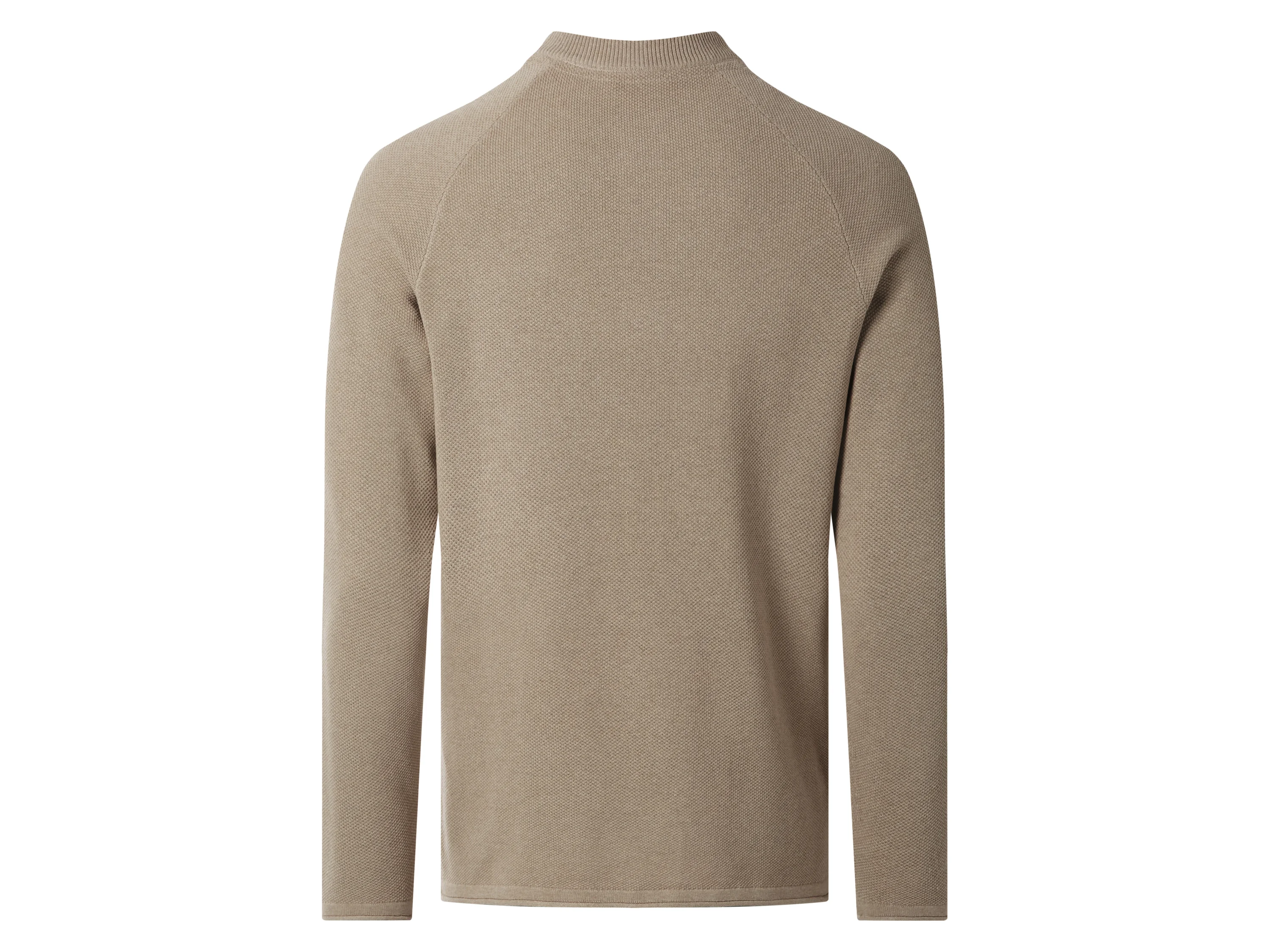 ESMARA MEN Herren Pullover Feinstrick (Beige, S (44/46)) – Bild 3 von 4