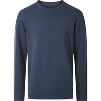 ESMARA MEN Herren Pullover Feinstrick (Blau, XL (56/58))