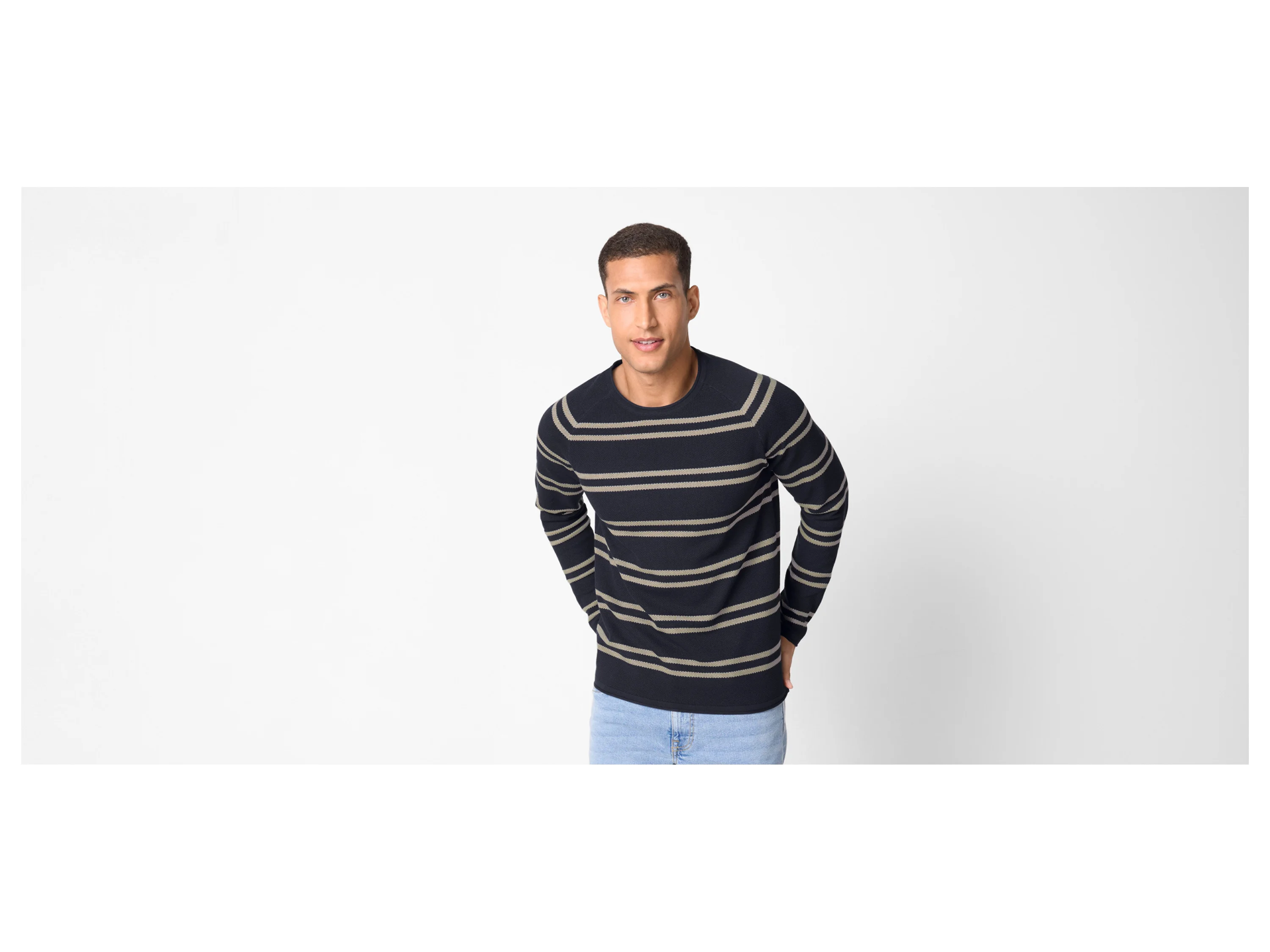 ESMARA MEN Herren Pullover (Navy, S (44/46)) – Bild 2 von 3