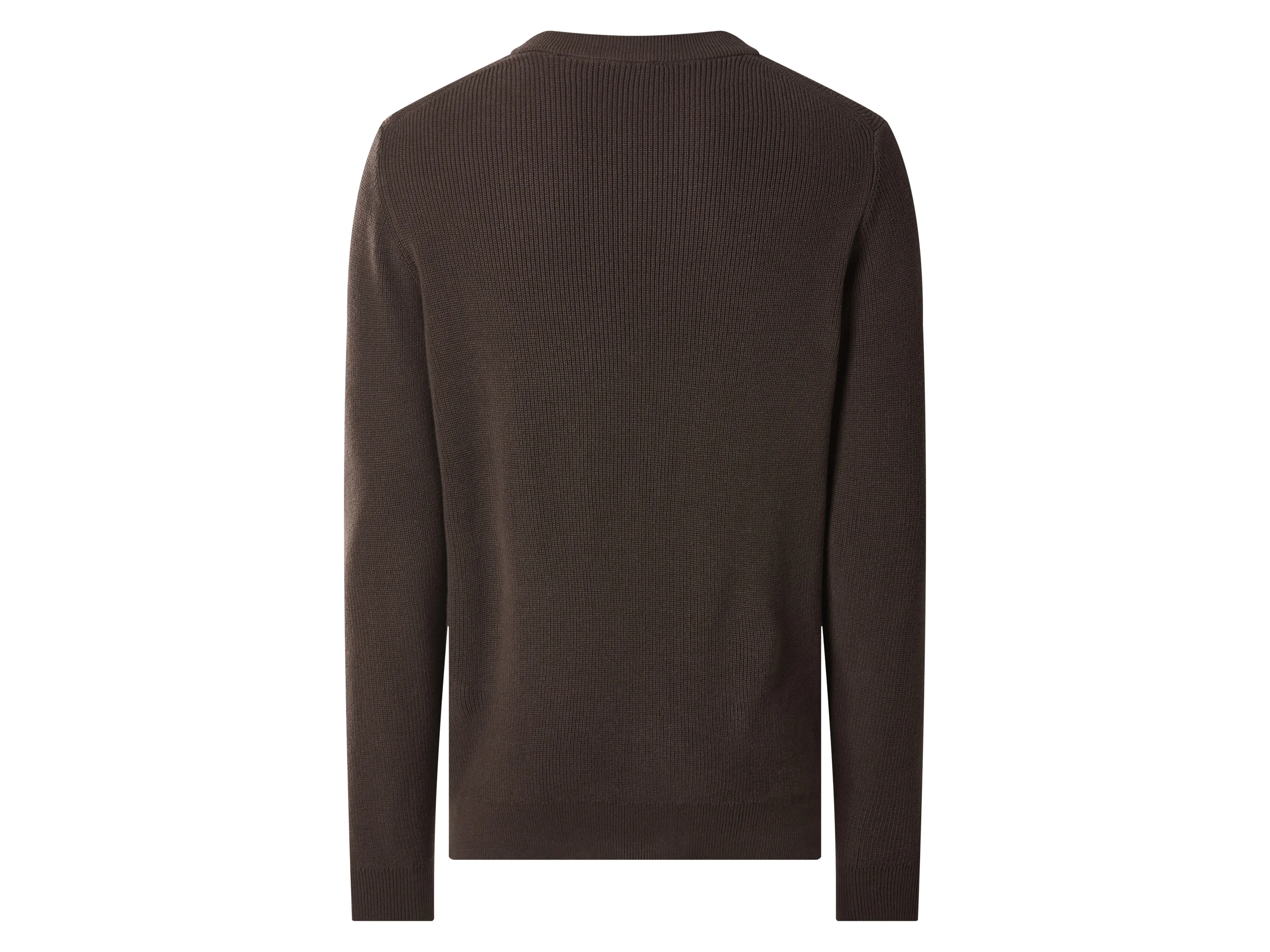 ESMARA MEN Herren Pullover Rippstrick (Braun, XL (56/58)) – Bild 3 von 4