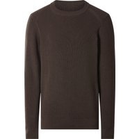 ESMARA MEN Herren Pullover Rippstrick (Braun, XXL (60/62))