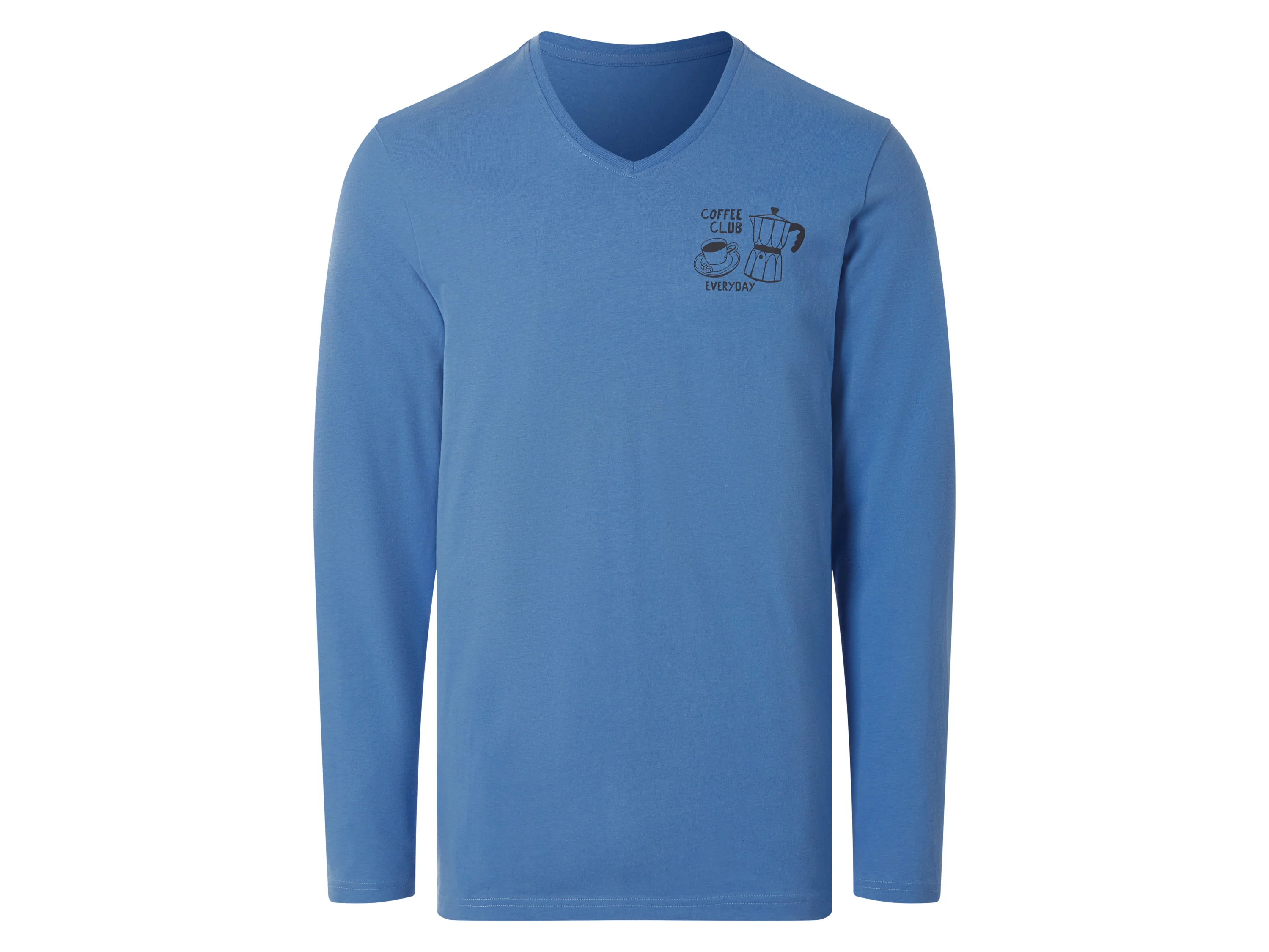 ESMARA MEN Herren Pyjama (blau/Navy, M (48/50)) – Bild 3 von 4