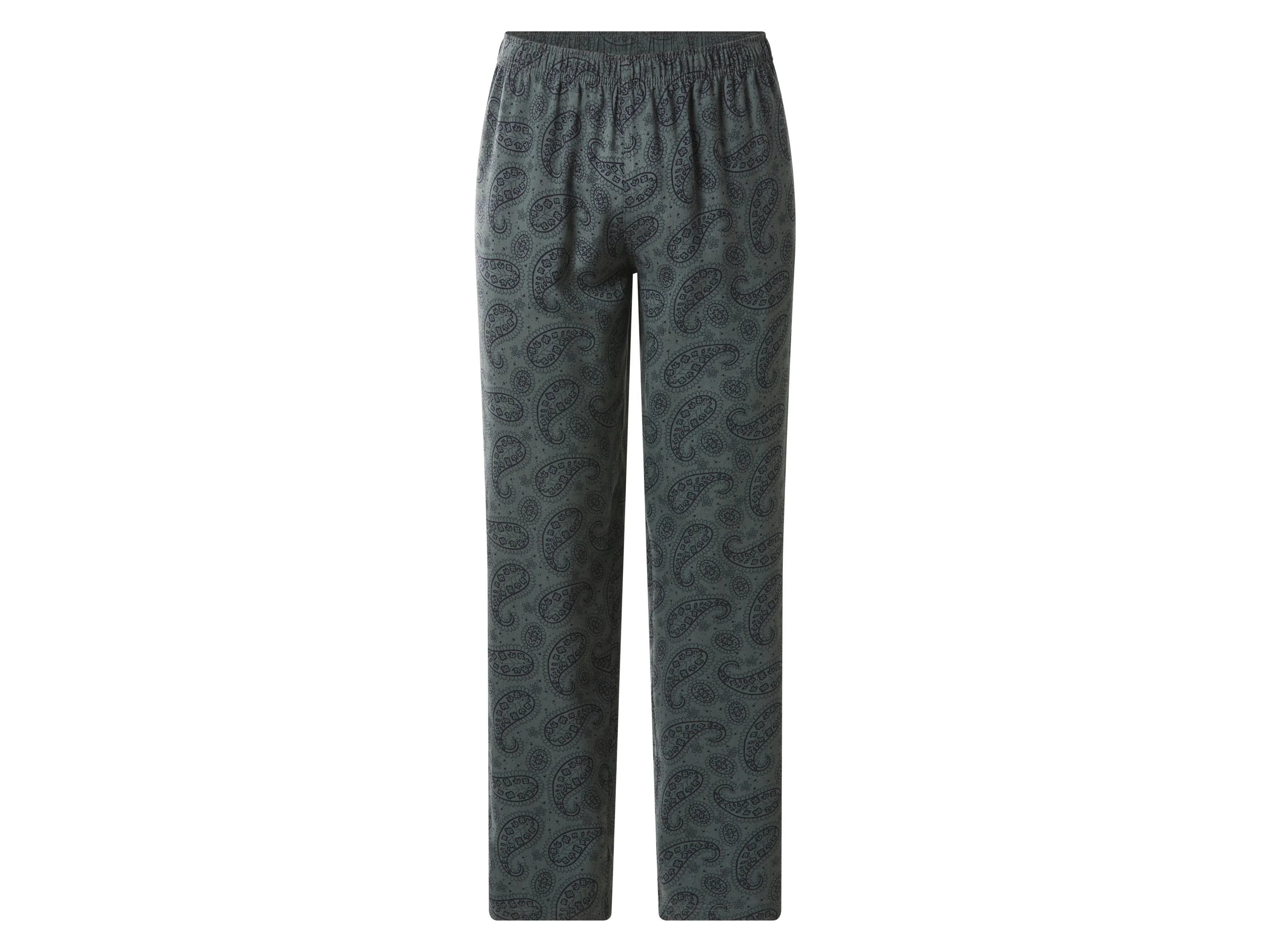 ESMARA MEN Herren Pyjama (gemuster/navy, XL (56/58)) – Bild 4 von 4