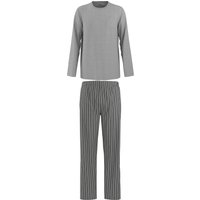 ESMARA MEN Herren Pyjama (Grau, XL (56/58))