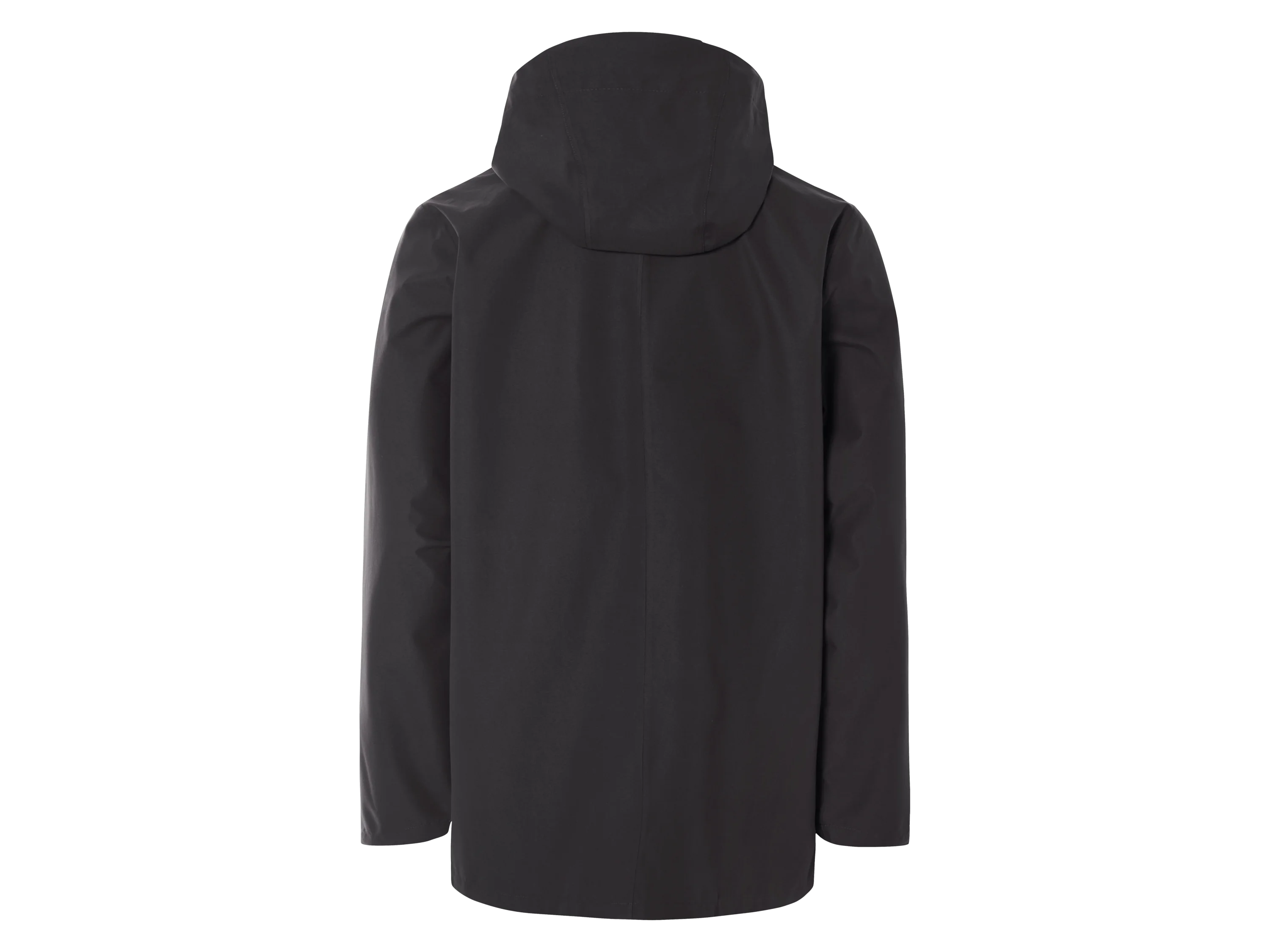 ESMARA MEN Herren Regenparka, mit wasserabweisendem Obermaterial (Schwarz, XL (56/58)) – Bild 3 von 4