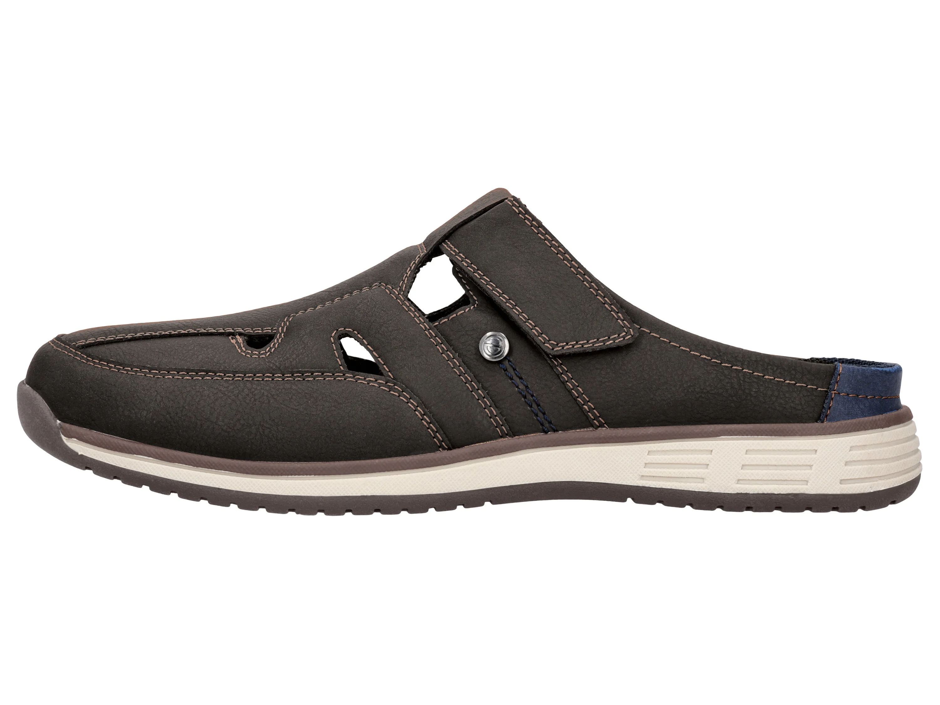 ESMARA MEN Herren Sabots (Braun, 42) – Bild 2 von 3