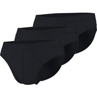 ESMARA MEN Herren Slips, 3 Stück (Schwarz, 6/L)