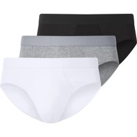 ESMARA MEN Herren Slips, 3 Stück (schwarz/grau/weiß, 6/L)