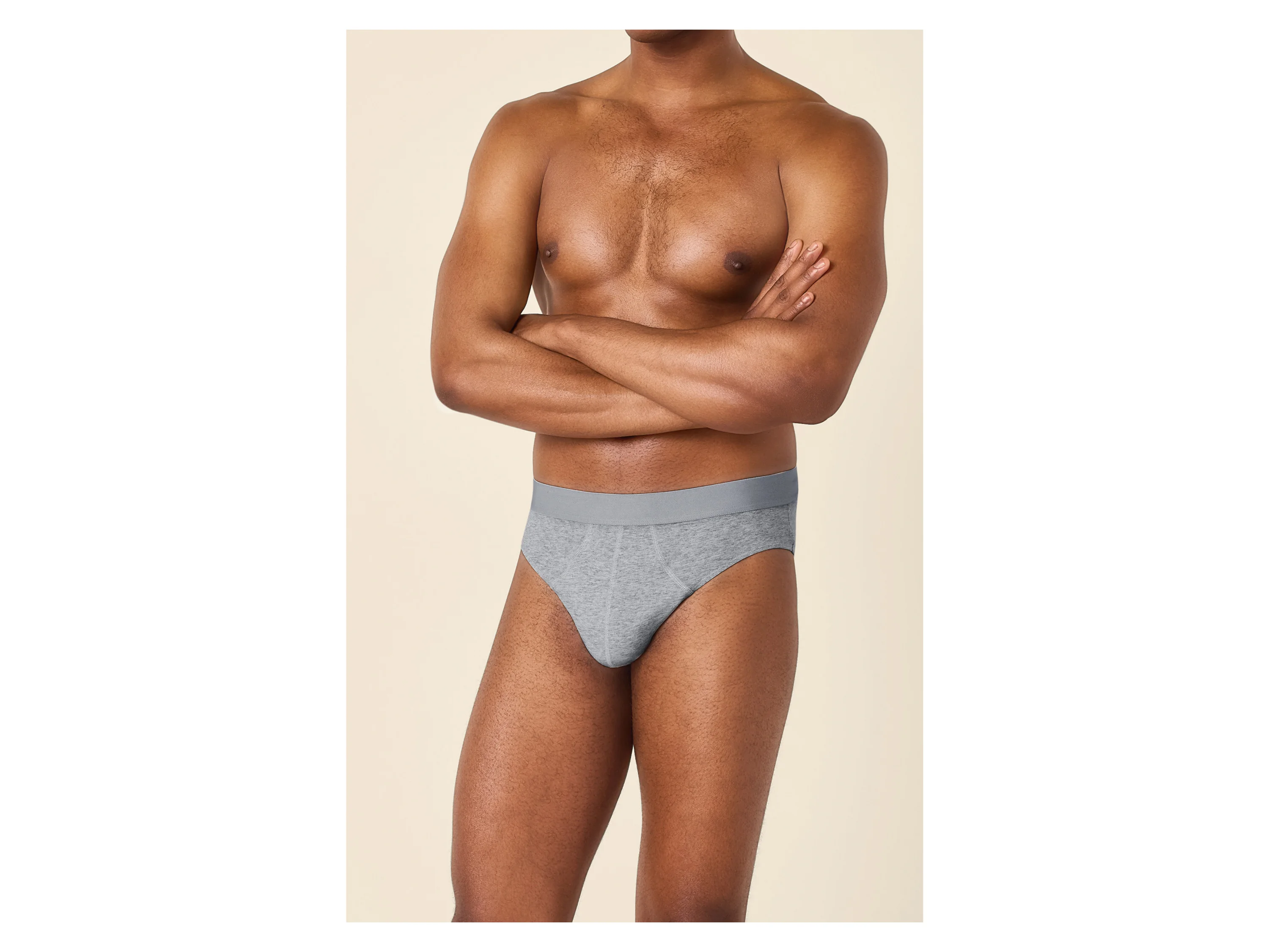 ESMARA MEN Herren Slips, 3 Stück (schwarz/grau/weiß, 5/M) – Bild 2 von 4