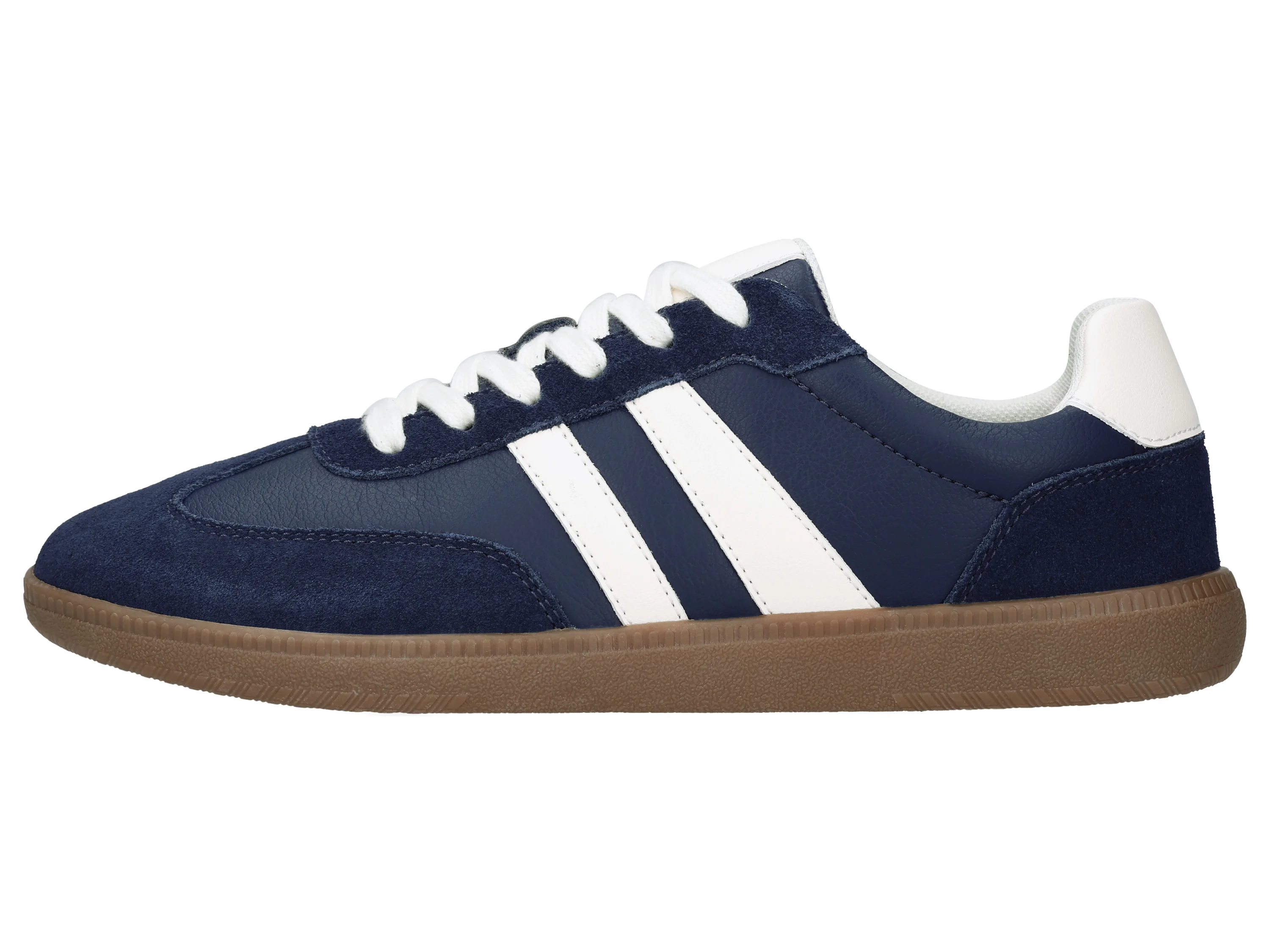ESMARA MEN Herren Sneaker mit Leder (navy, 42) – Bild 3 von 4