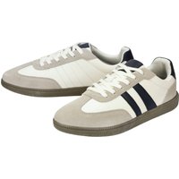 ESMARA MEN Herren Sneaker mit Leder (weiß/grau, 43)