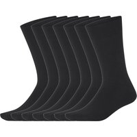 ESMARA MEN Herren Socken 7 Paar (Schwarz, 39-42)