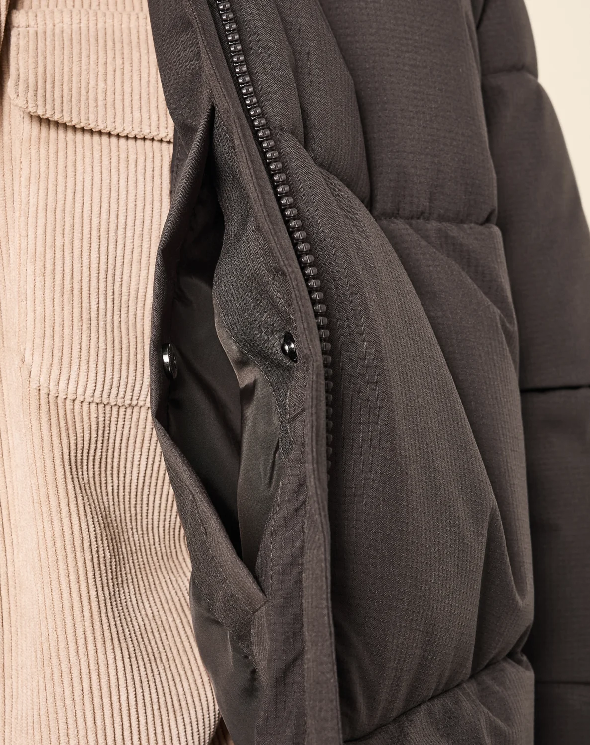 ESMARA MEN Herren Steppjacke (Braun, L (52/54)) – Bild 4 von 4