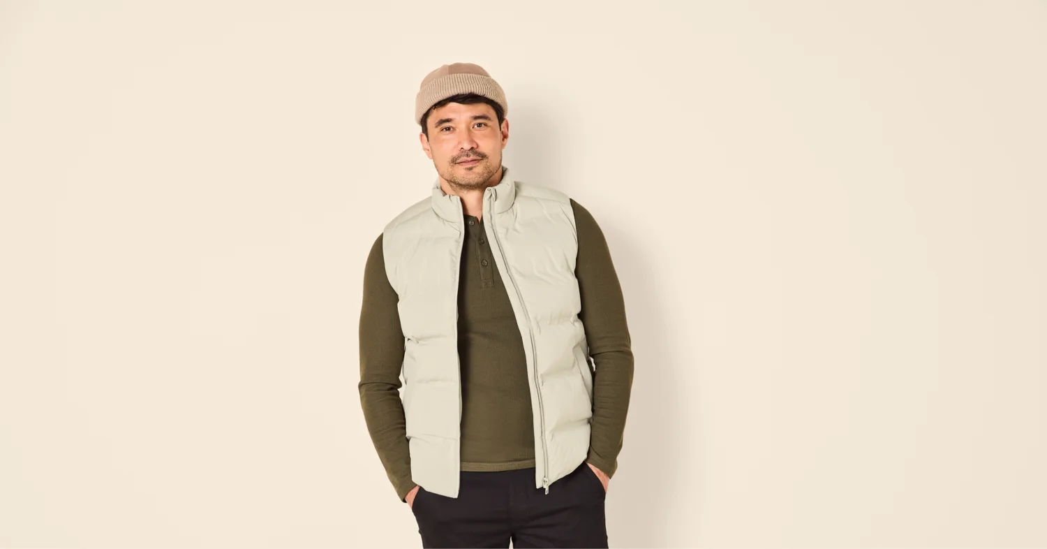 ESMARA MEN Herren Steppweste (Hellgrau, L(52/54)) – Bild 2 von 4