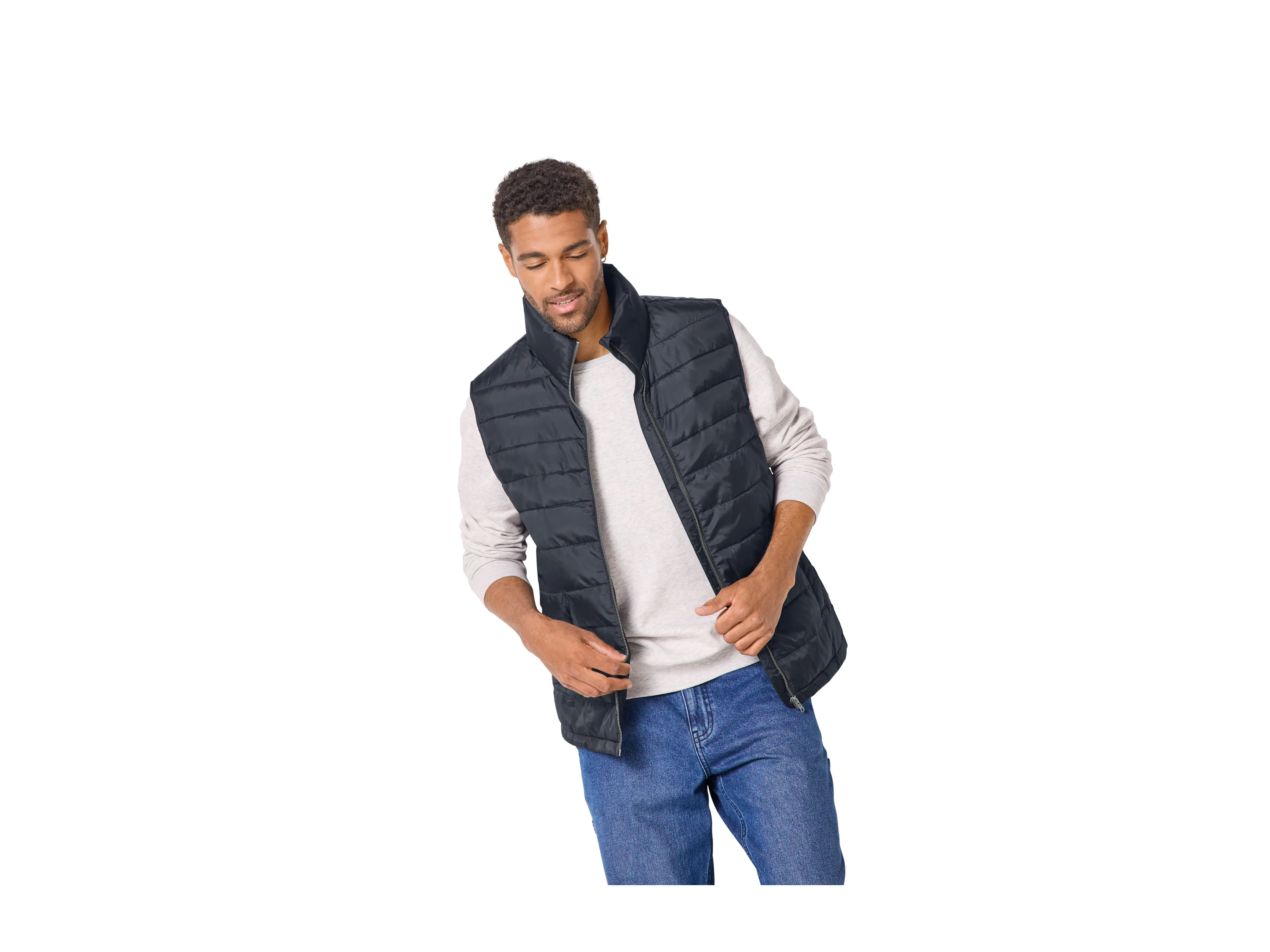 ESMARA MEN Herren Steppweste (Navy, S (44/46)) – Bild 2 von 3
