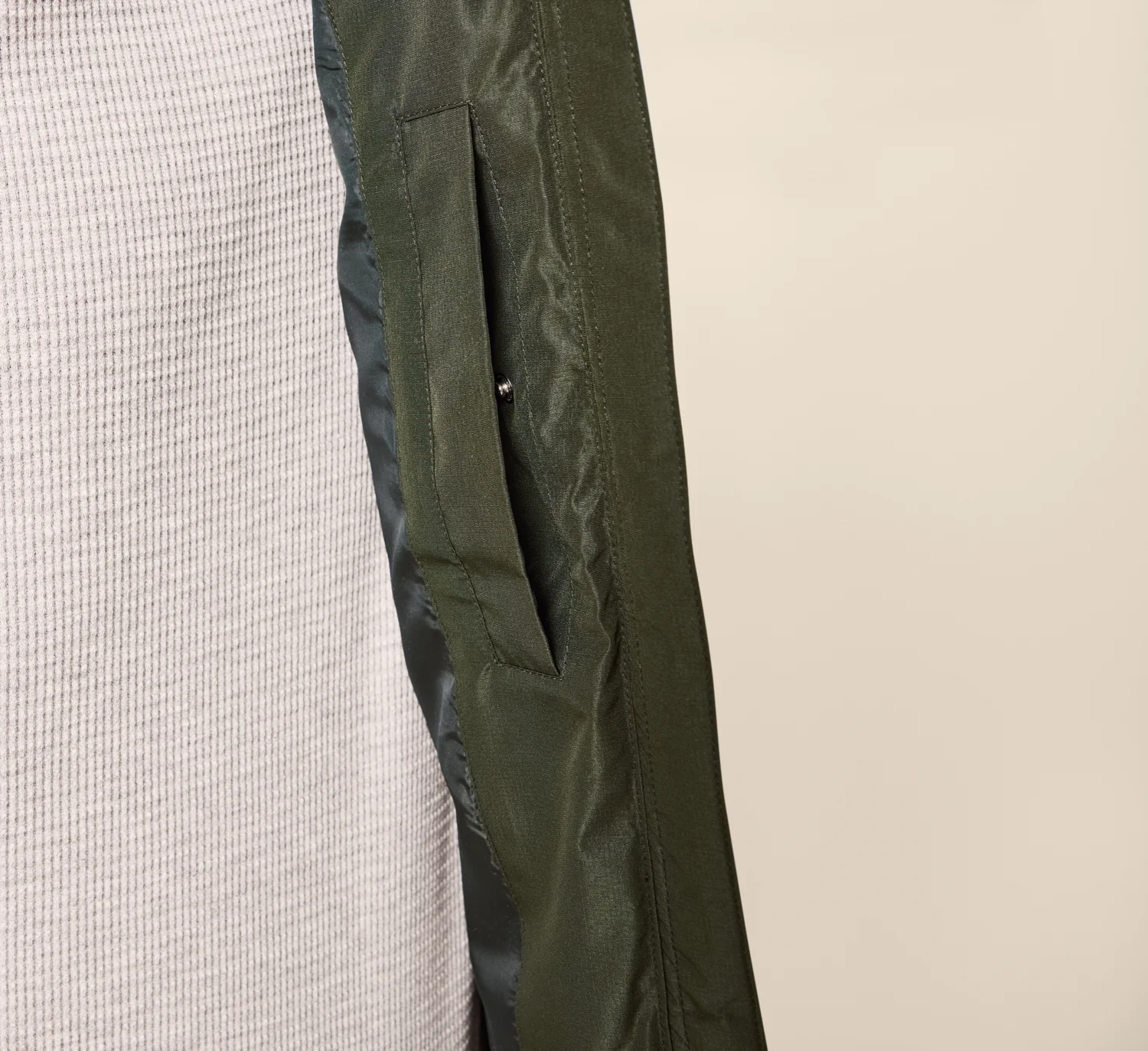 ESMARA MEN Herren Steppweste (Olive, XL(56/58)) – Bild 4 von 4