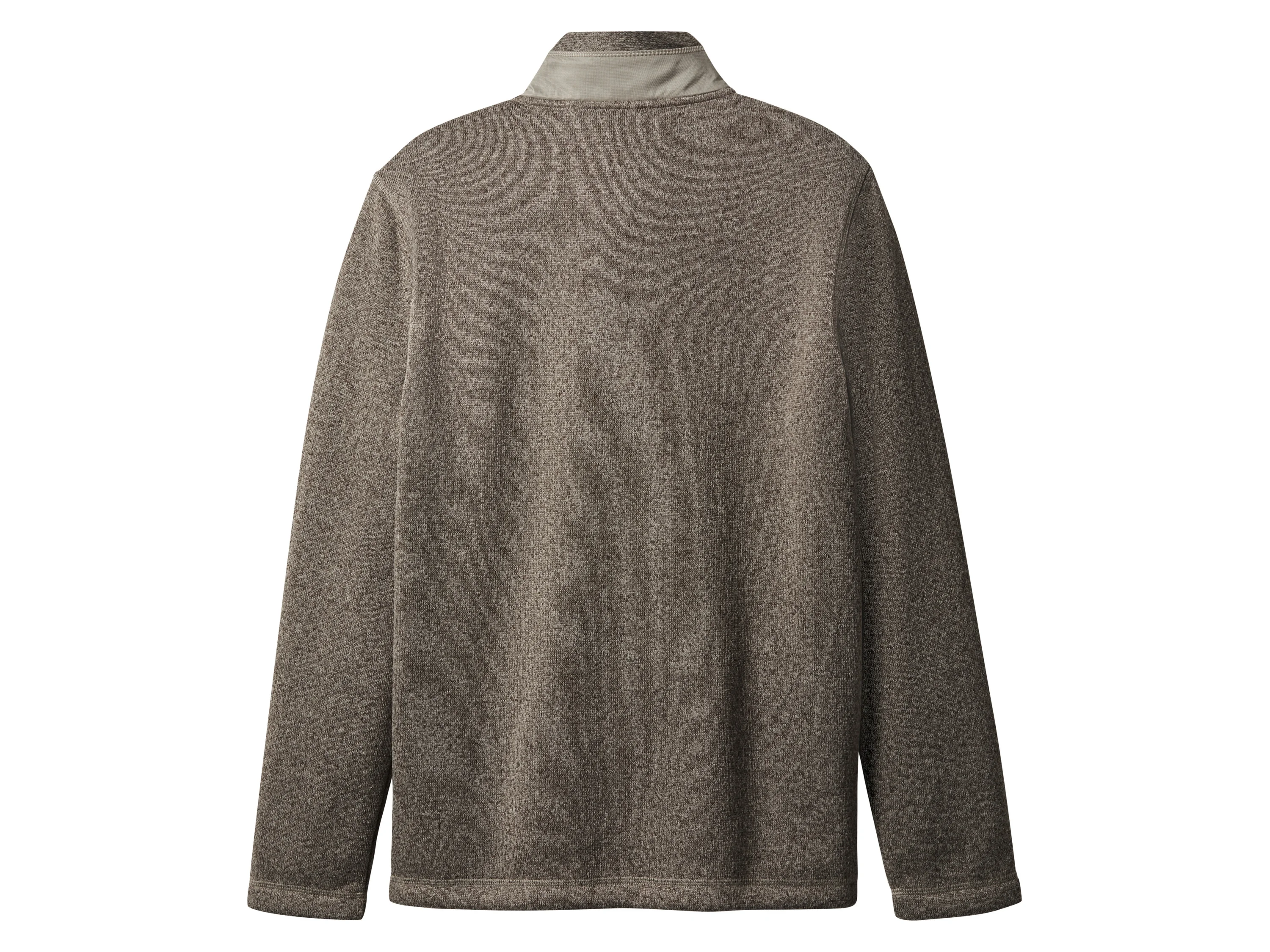 ESMARA MEN Herren Strickfleece-Jacke (Beige, XL (56/58)) – Bild 3 von 4