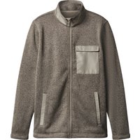 ESMARA MEN Herren Strickfleece-Jacke (Beige, S (44/46))