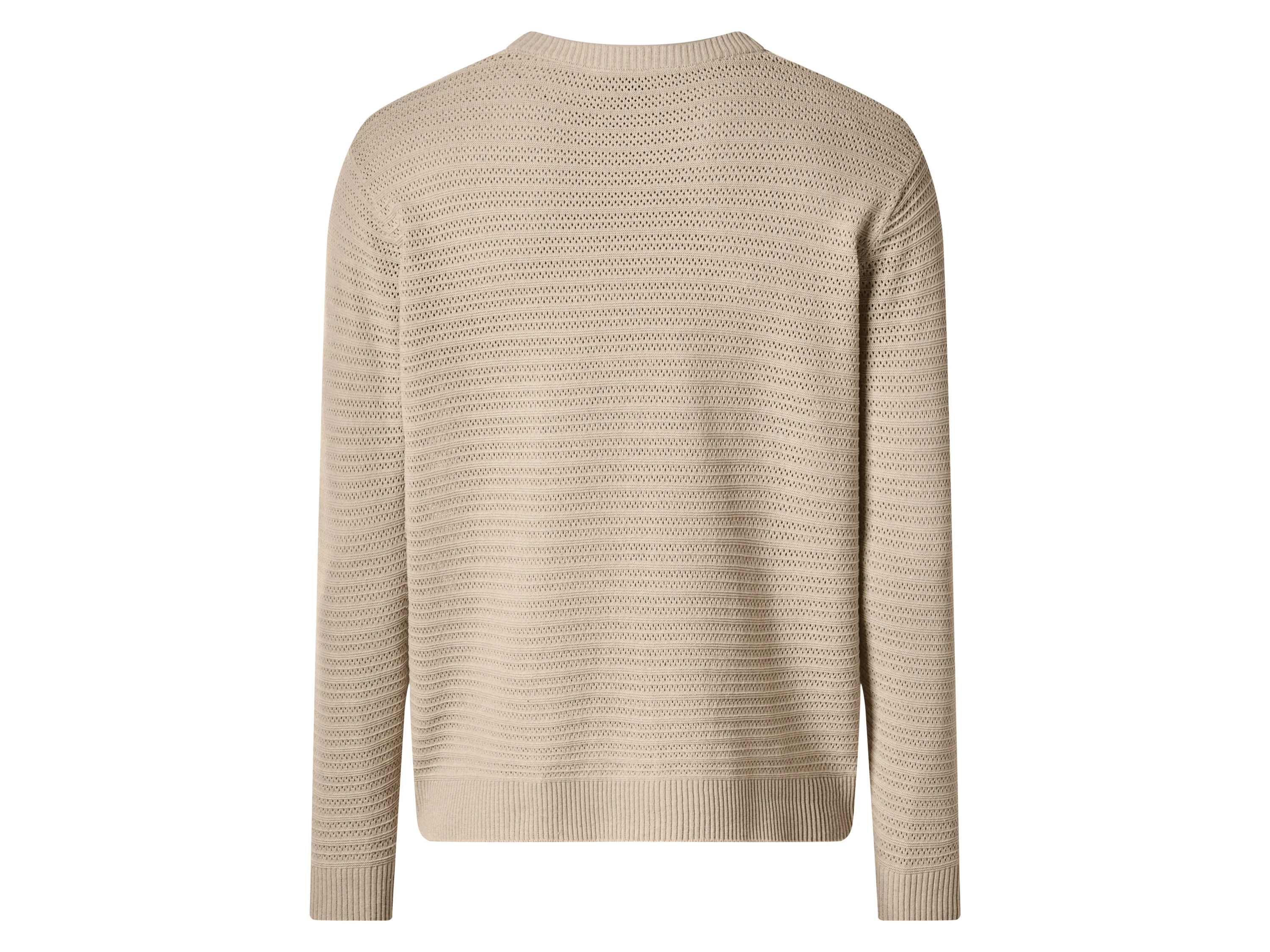 ESMARA MEN Herren Strickpullover (Beige, XL (56/58)) – Bild 3 von 3