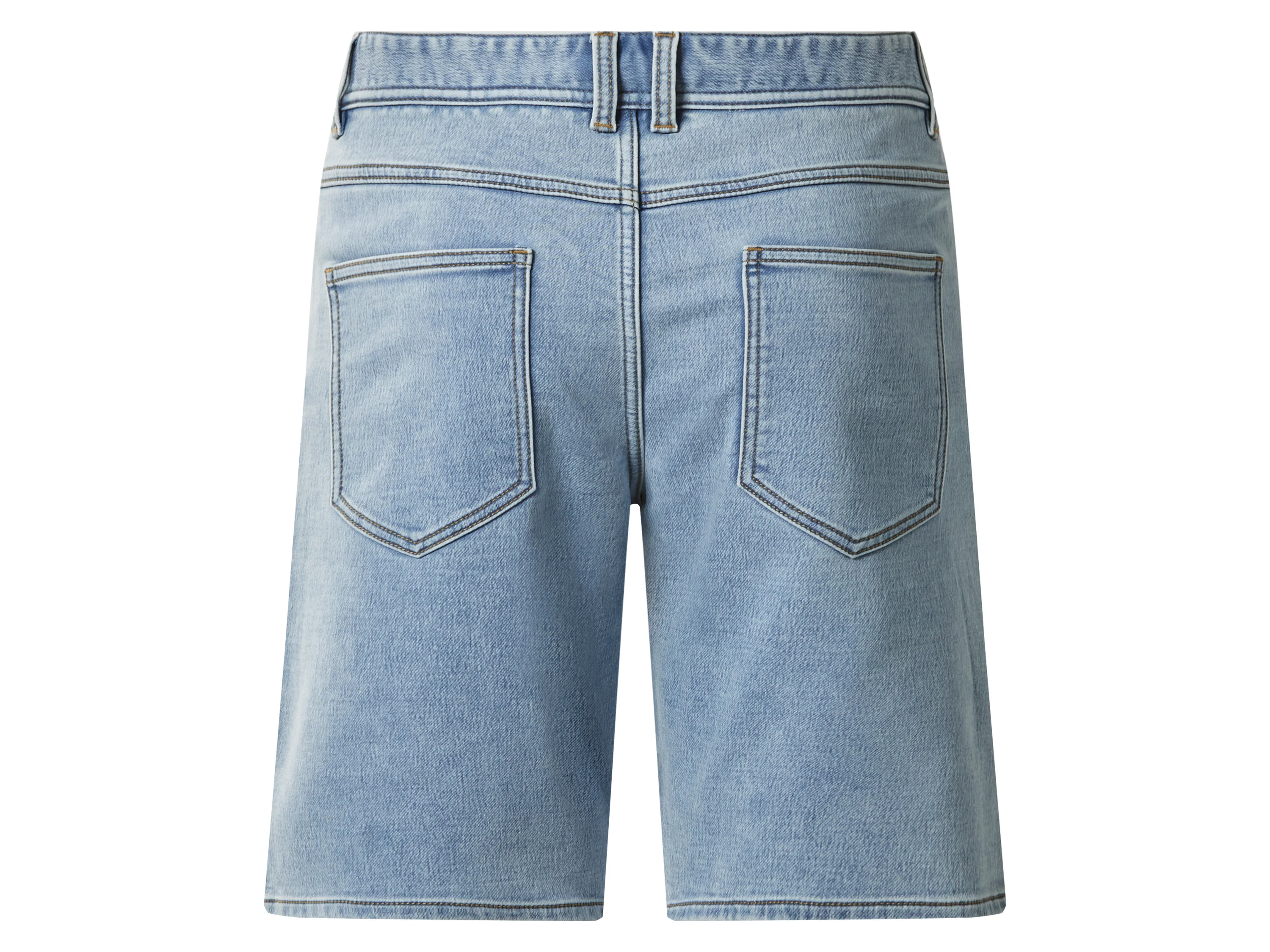 ESMARA MEN Herren Sweat-Denim-Bermudas (Blau, 54) – Bild 2 von 3