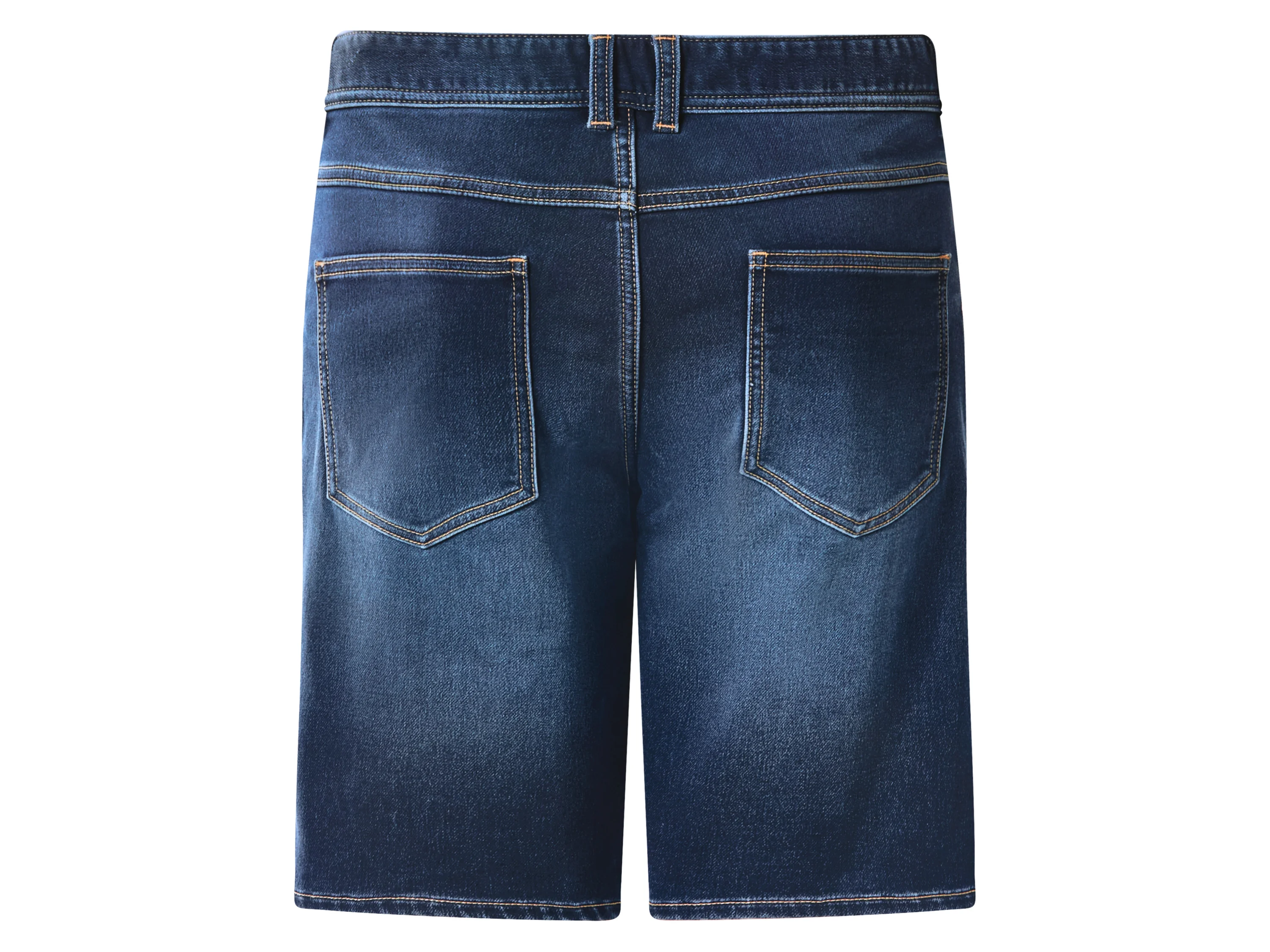 ESMARA MEN Herren Sweat-Denim-Bermudas (Dunkelblau, 56) – Bild 2 von 2